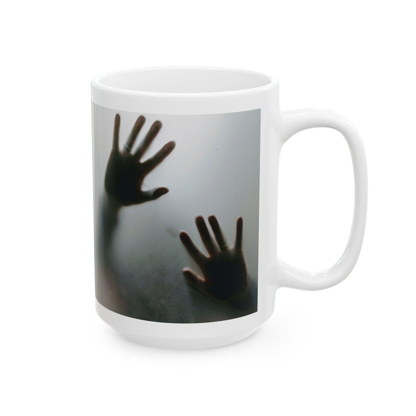 Trapped Souls Mug, Mystical Hands Mug, Spooky Ceramic Coffee & Tea Mug, Gothic Halloween Gift, 11oz and 15oz mugs