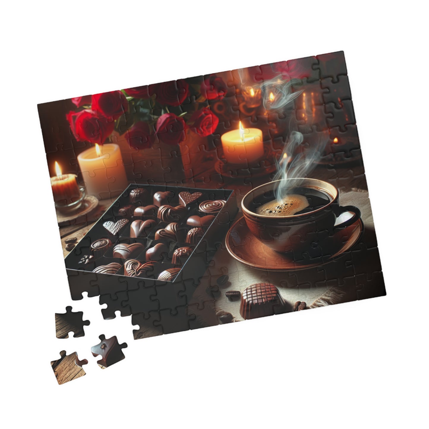 Coffee and Chocolate on Valentine's Day Puzzle