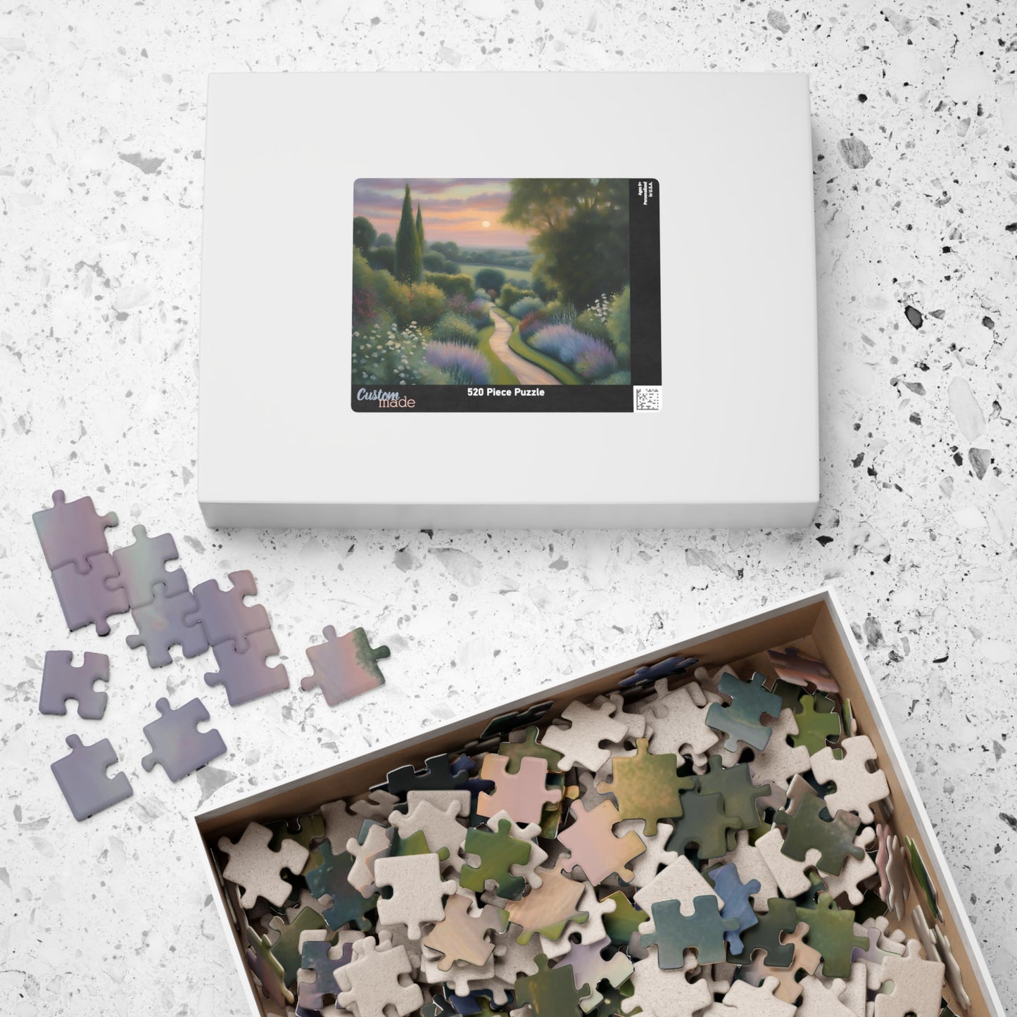 English Countryside Garden Jigsaw, 110 252 520 1014 Piece, Relaxing Hobby, Gift for Gardeners, Spring