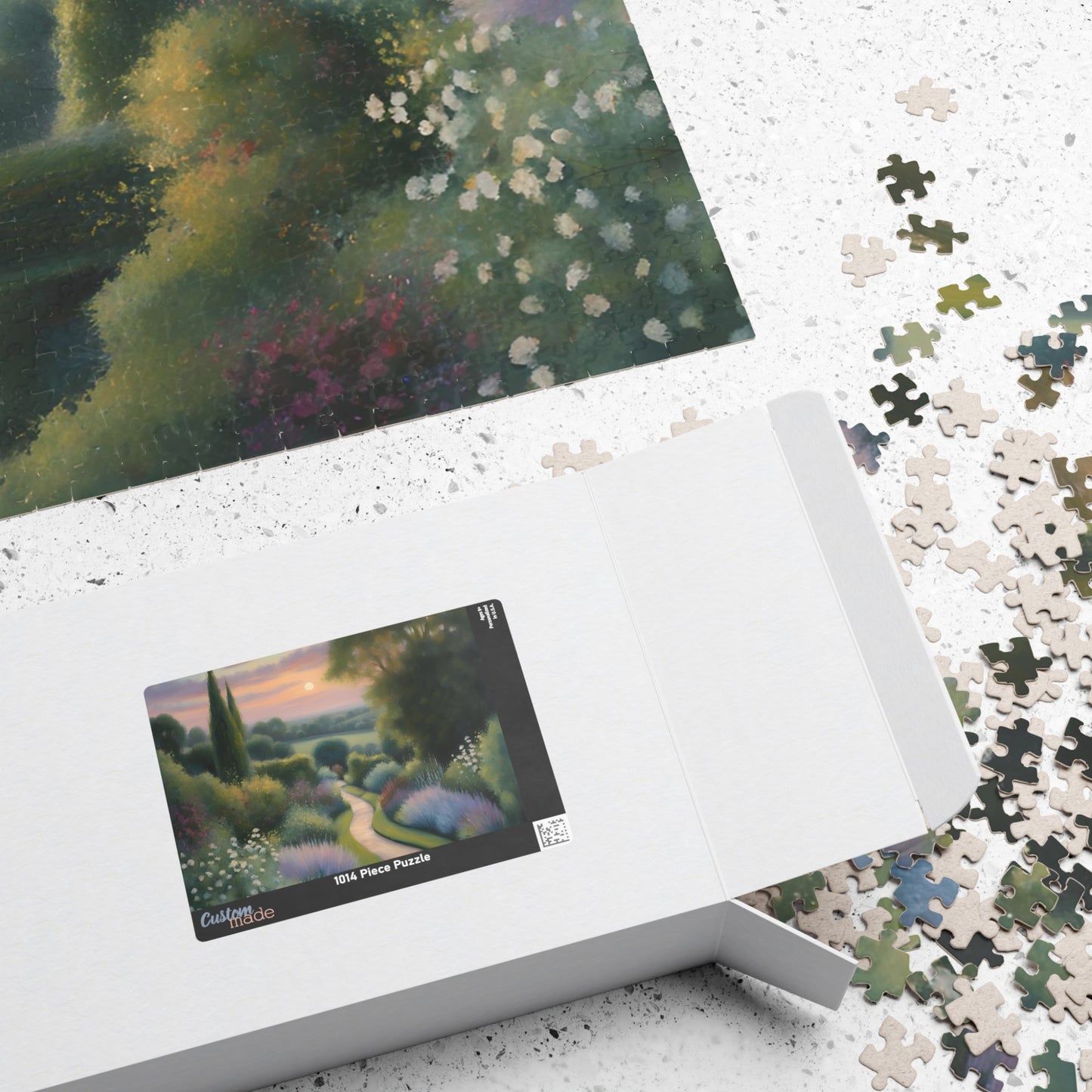 English Countryside Garden Jigsaw, 110 252 520 1014 Piece, Relaxing Hobby, Gift for Gardeners, Spring