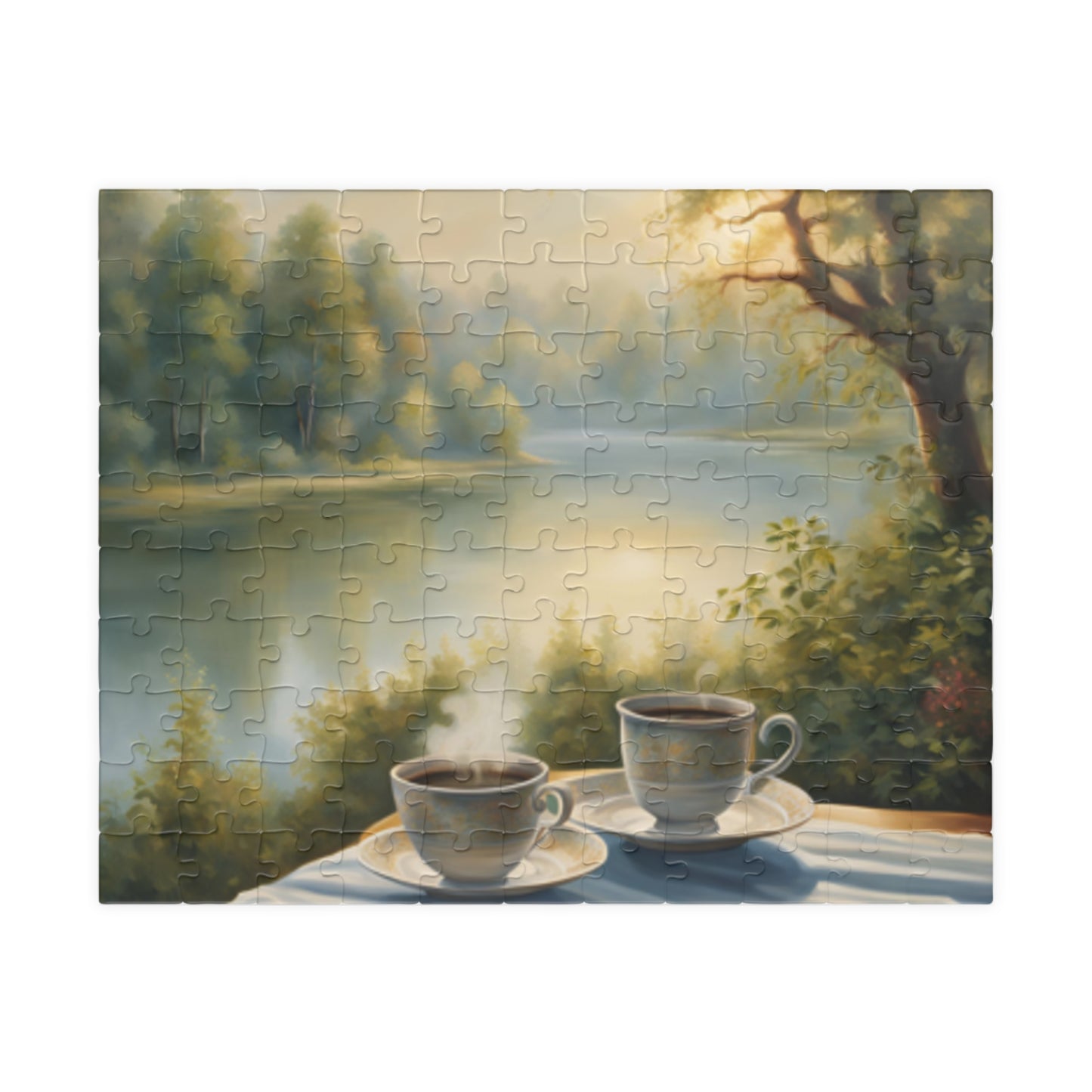 Coffee by the Lake Puzzle