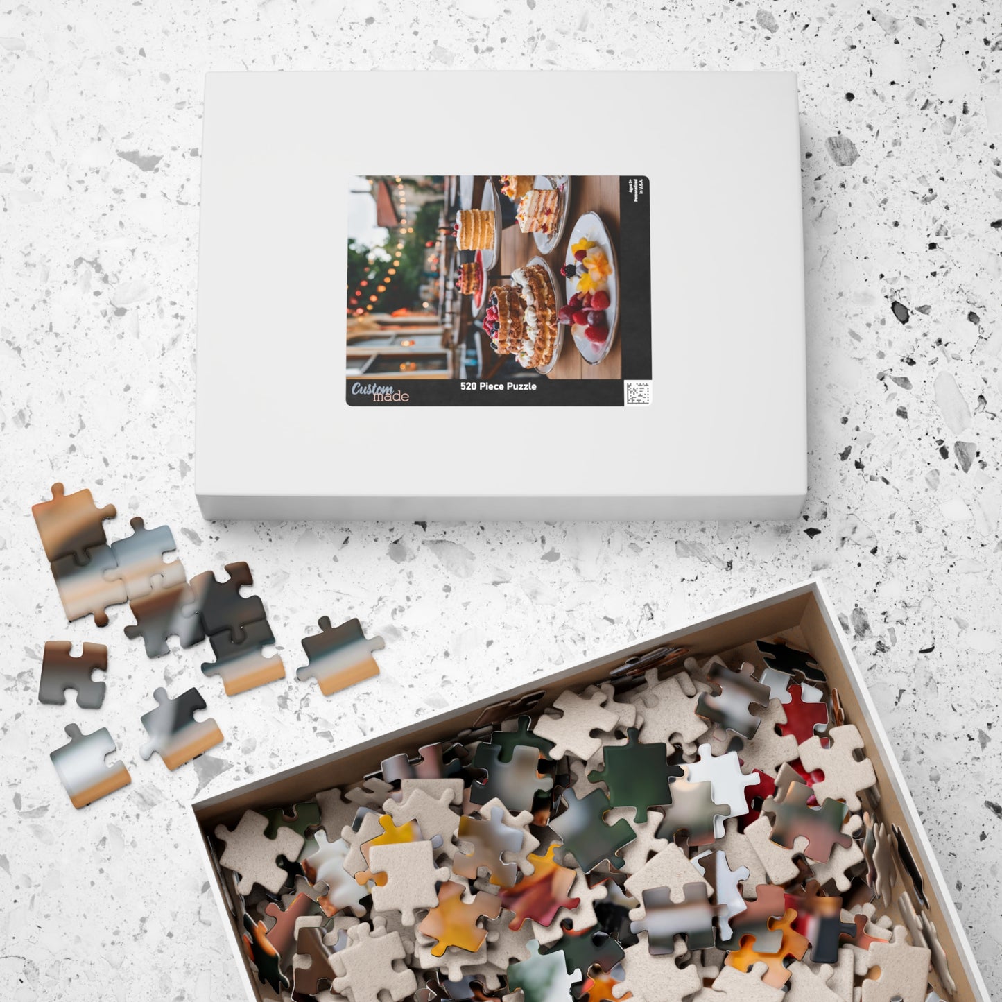 Sweet Treats: A Delicious Dessert Puzzle- 1014-Piece Jigsaw for Food Lovers