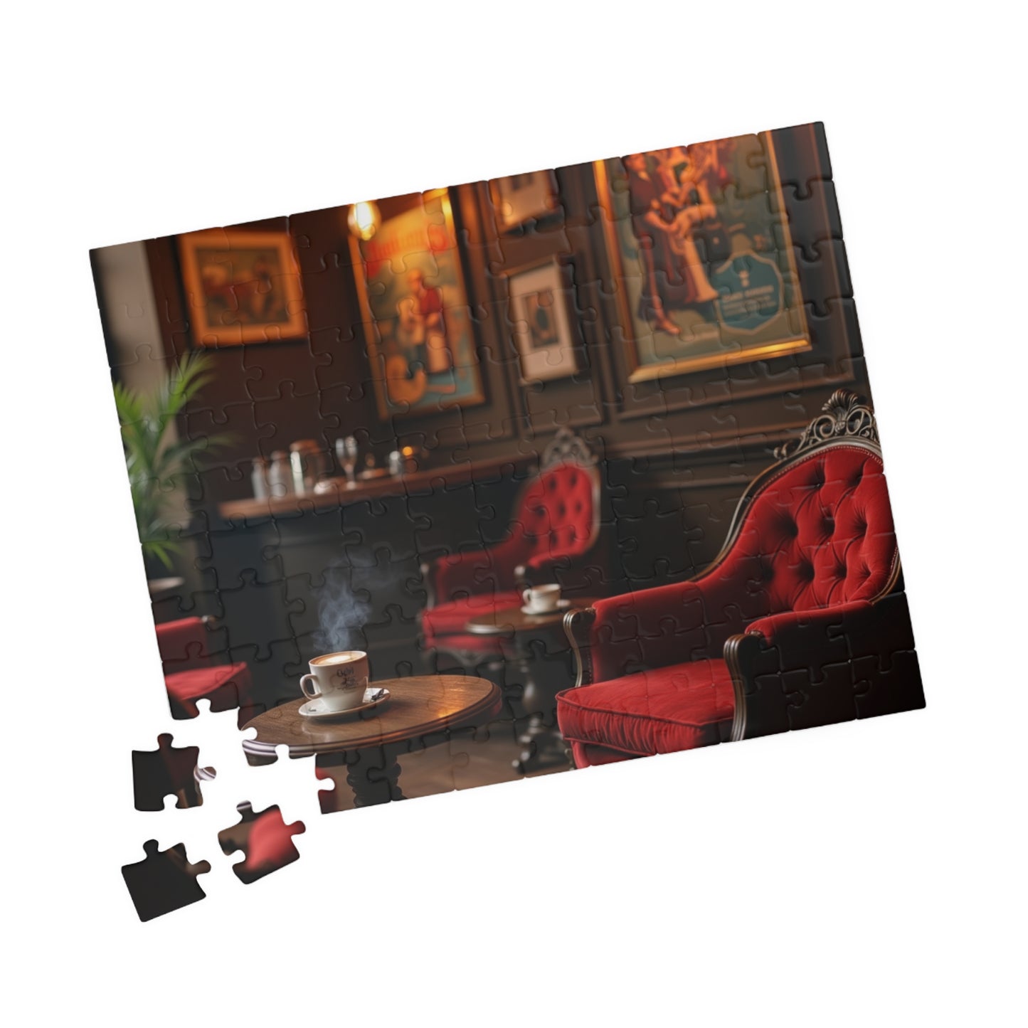 Cozy Coffee Jazz Bar Puzzle