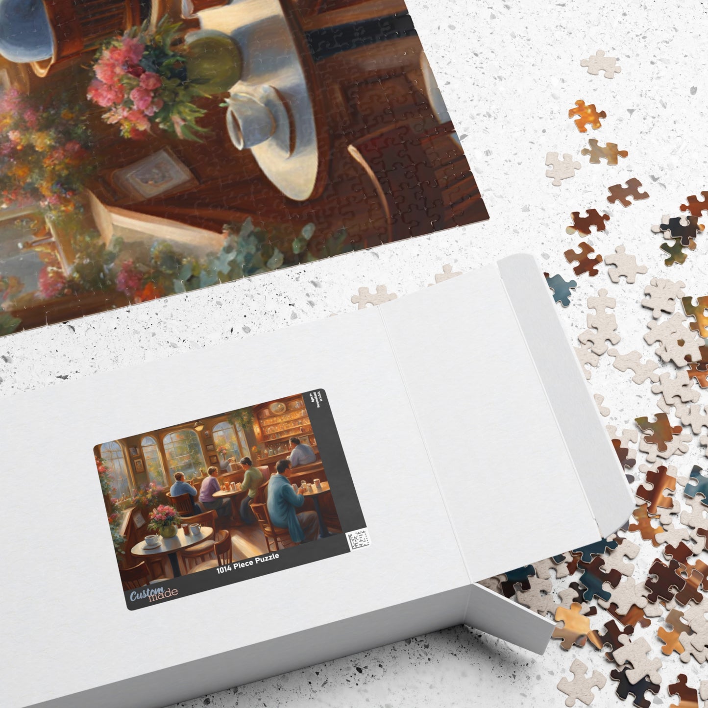 Cozy Cheers Café Puzzle (110, 252, 520, 1014-piece)