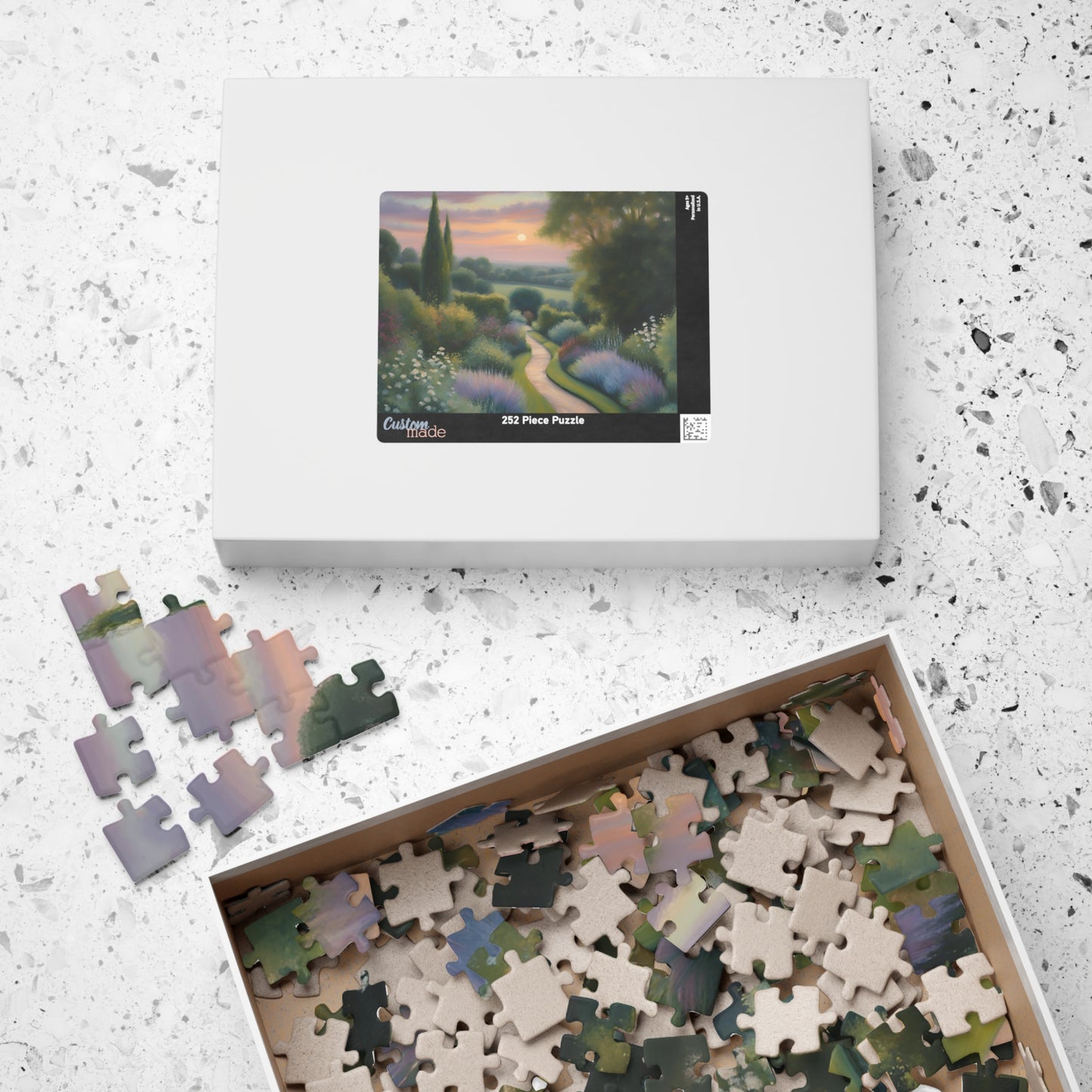 English Countryside Garden Jigsaw, 110 252 520 1014 Piece, Relaxing Hobby, Gift for Gardeners, Spring