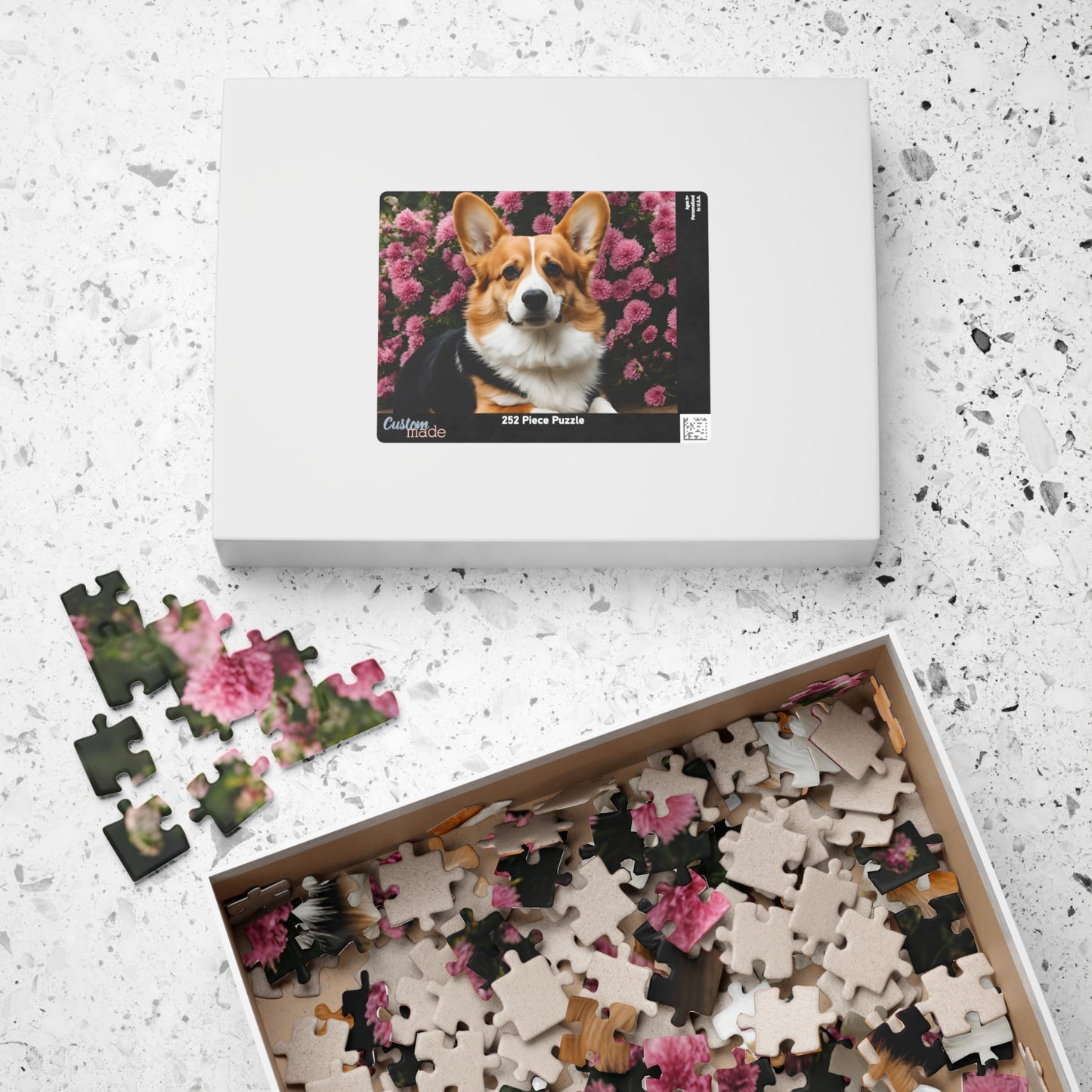 Corgi Puzzle - Relaxing Pet Jigsaw for Dog Lovers, Family Fun, Gift for Pet Owners, Art Puzzle, Home Decor