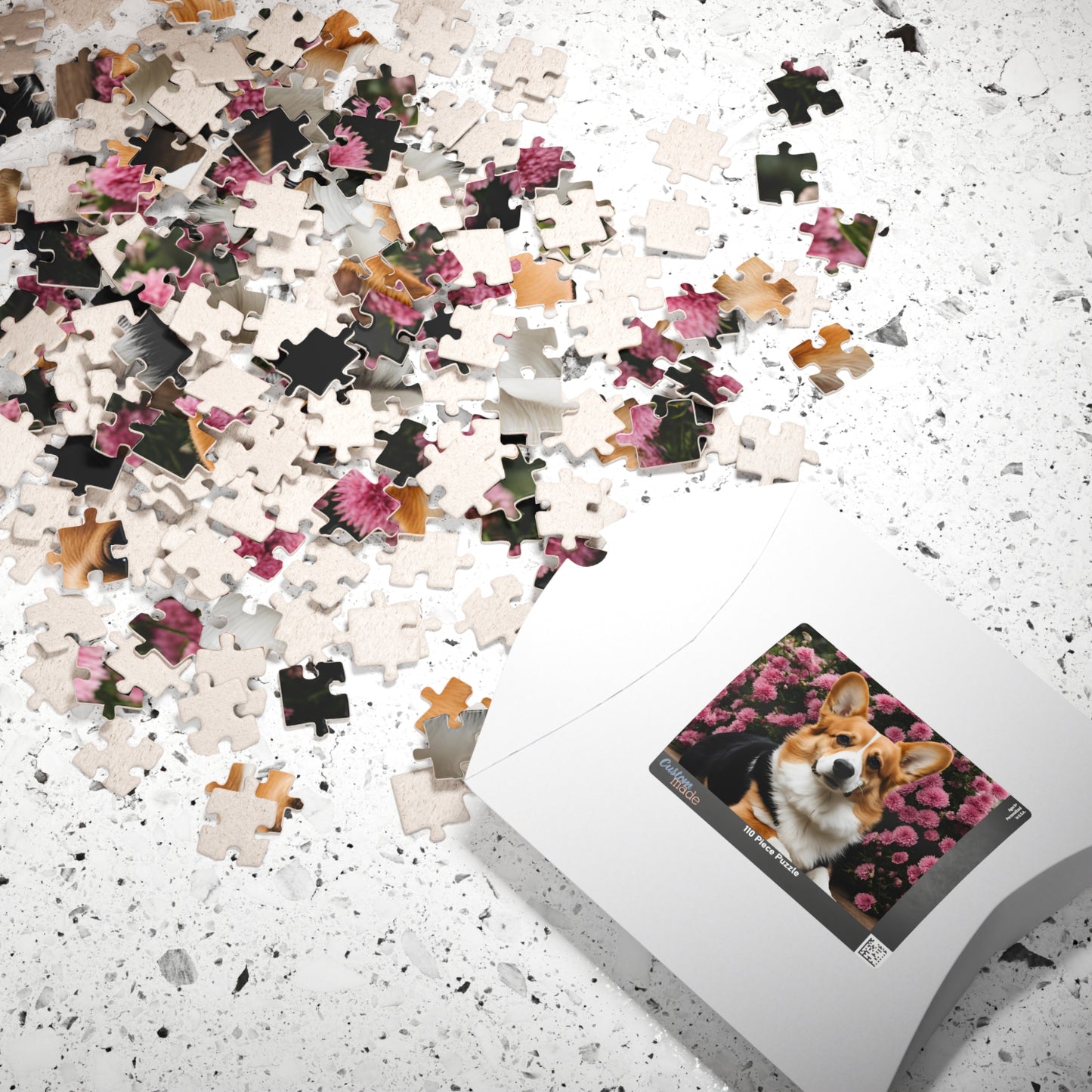Corgi Puzzle - Relaxing Pet Jigsaw for Dog Lovers, Family Fun, Gift for Pet Owners, Art Puzzle, Home Decor