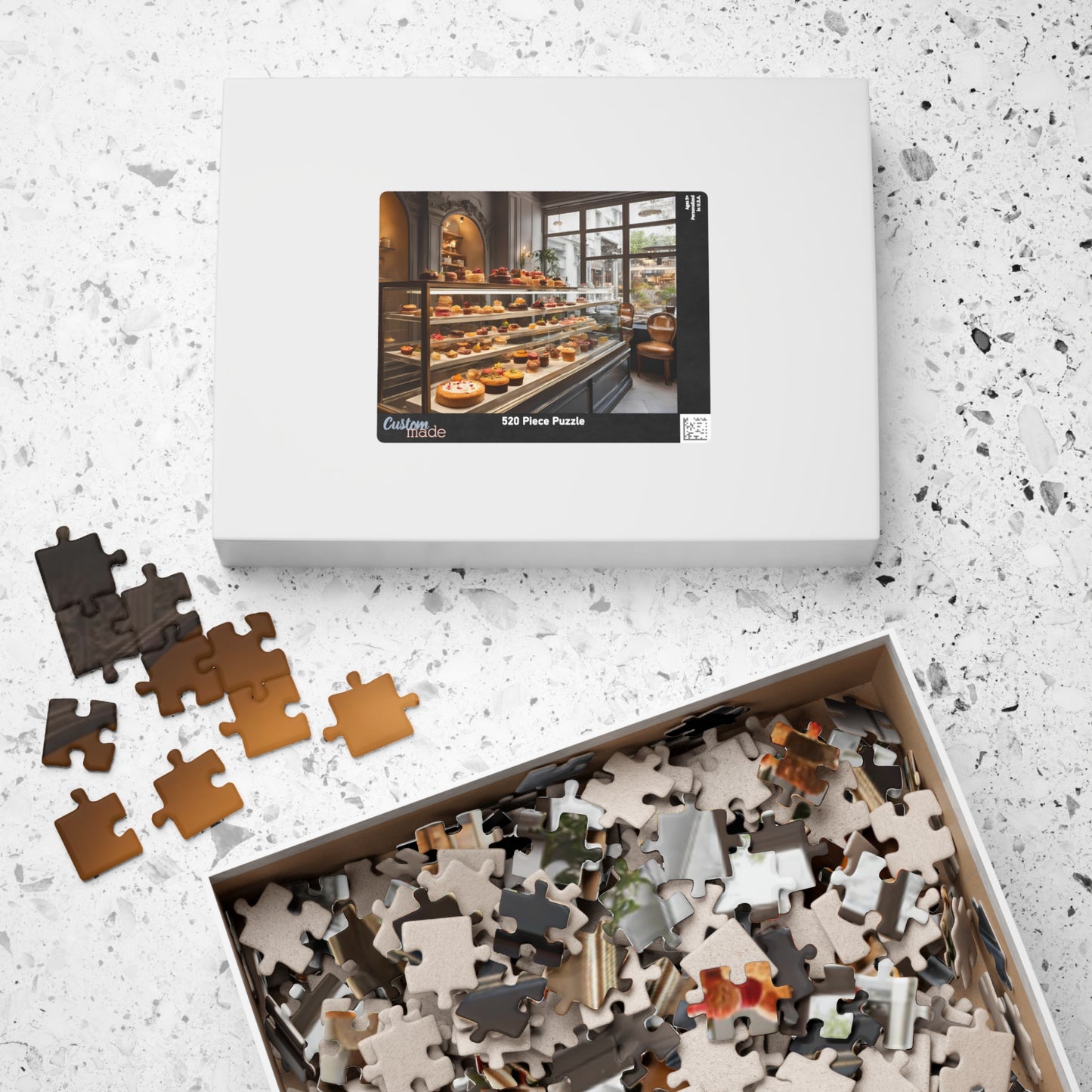 Pastry Perfection: A Sweet Escape Jigsaw Puzzle (110, 252, 520, 1014 Pieces)