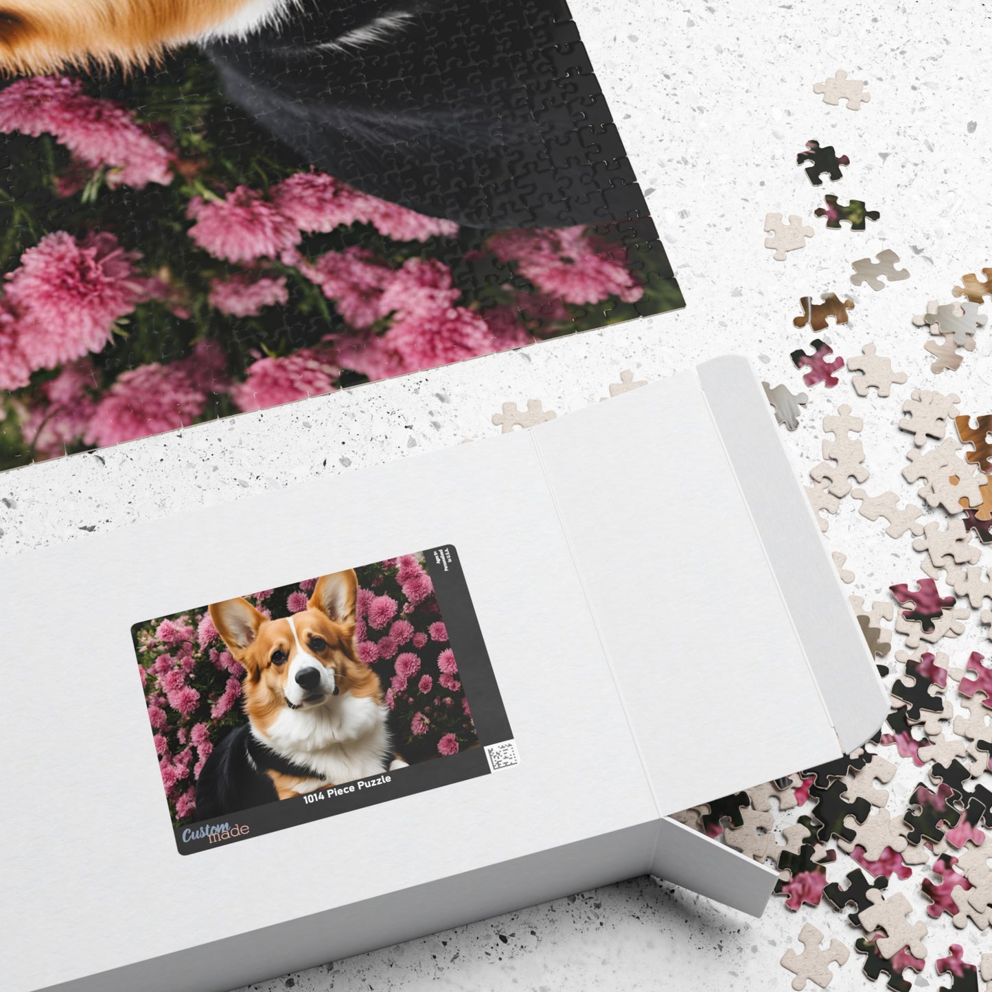 Corgi Puzzle - Relaxing Pet Jigsaw for Dog Lovers, Family Fun, Gift for Pet Owners, Art Puzzle, Home Decor