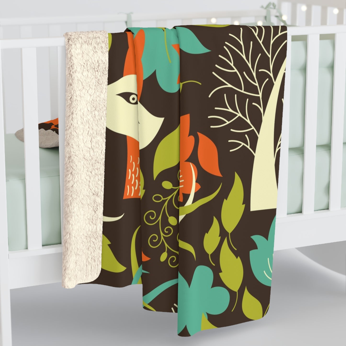 Fox Meadow Sherpa Blanket