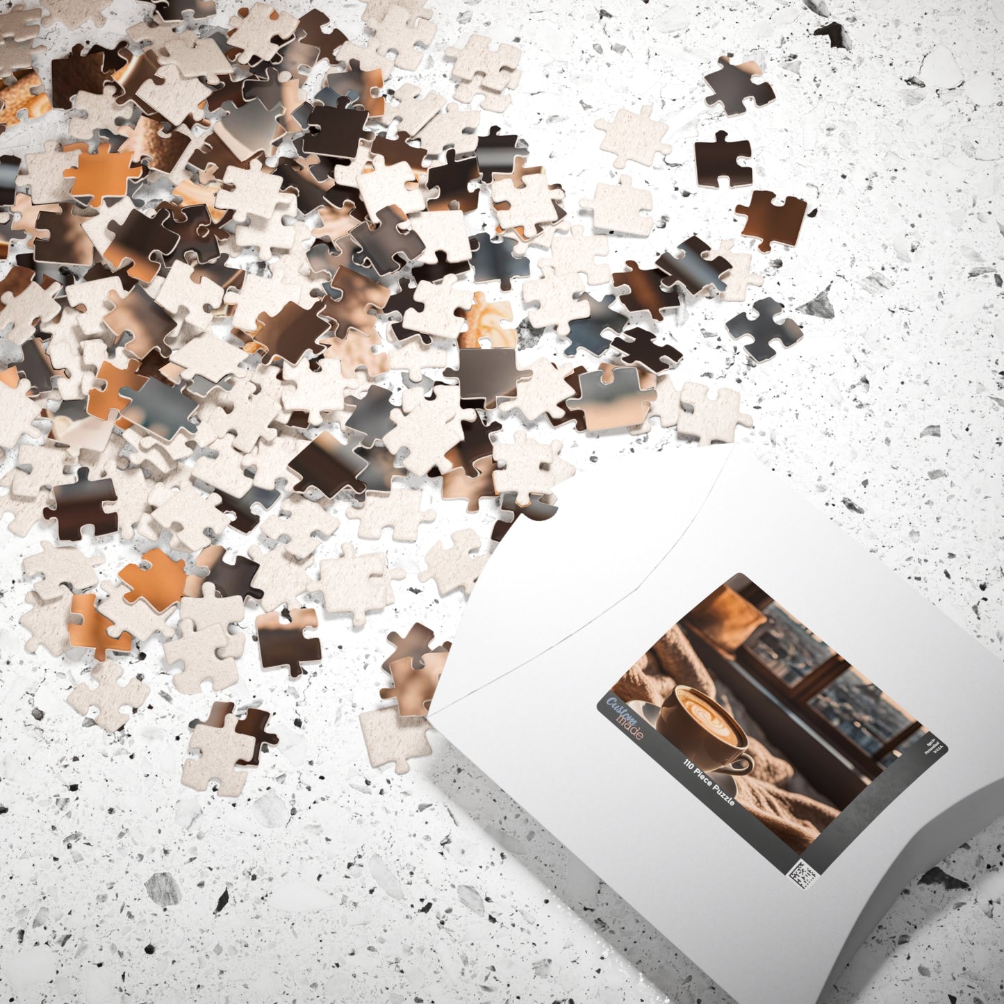 Cozy Parisian Morning Puzzle | 110 - 1014 pieces | Perfect Gift for Coffee Lovers, Travel Enthusiasts, Home Decor | Relaxing Activity