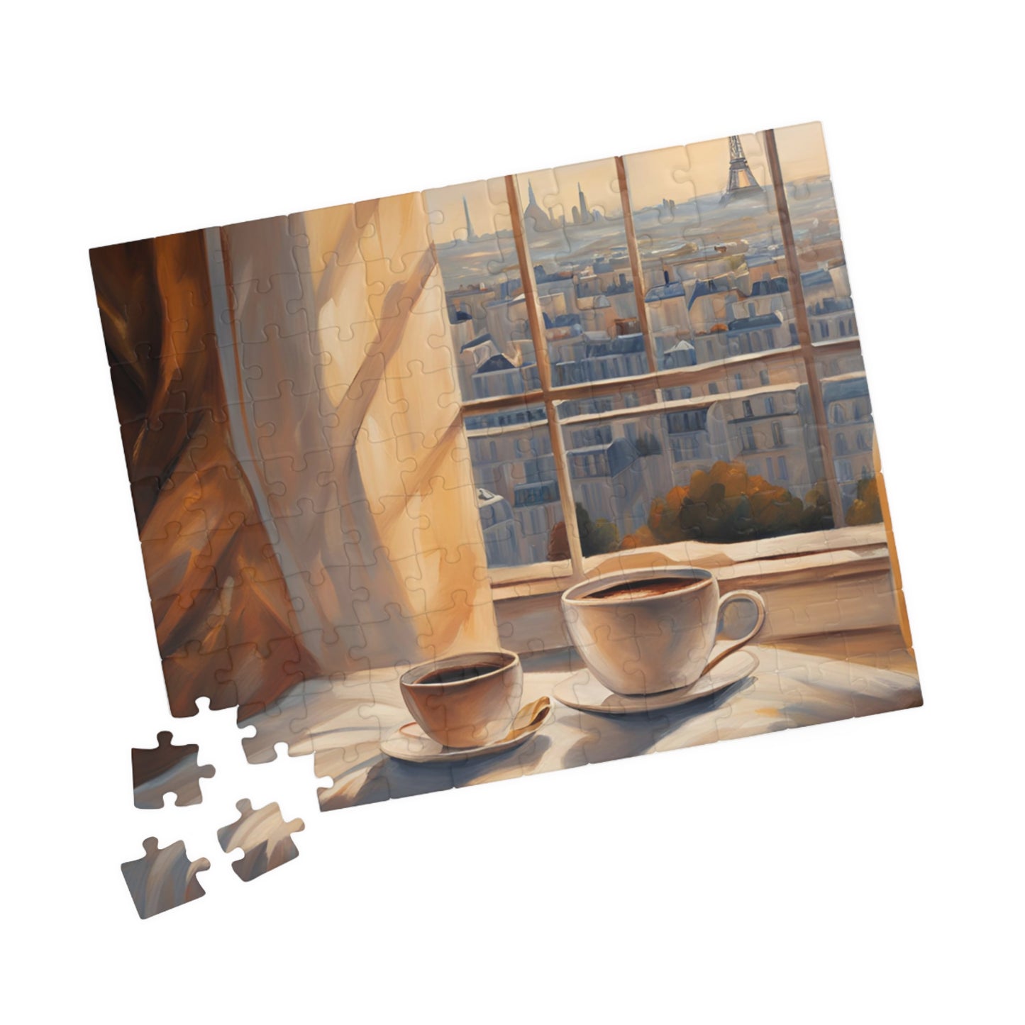 Coffee in Bed in Paris Puzzle