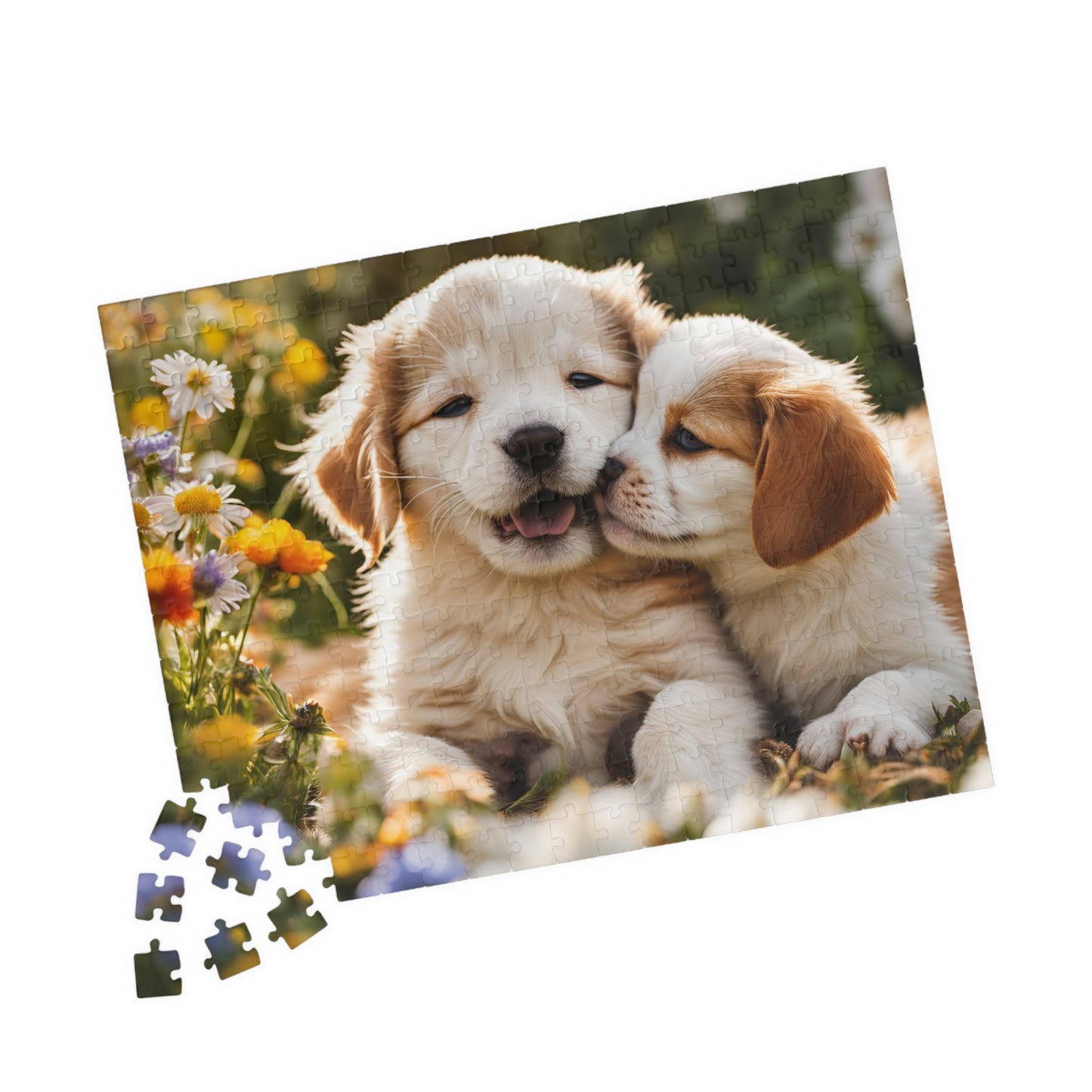 Puppy Snuggle Party: Playful Pups & Smiles Puzzle - Perfect Gift for Dog Lovers, Family Bonding, Cozy Nights, Birthday Presents, Holiday Fun
