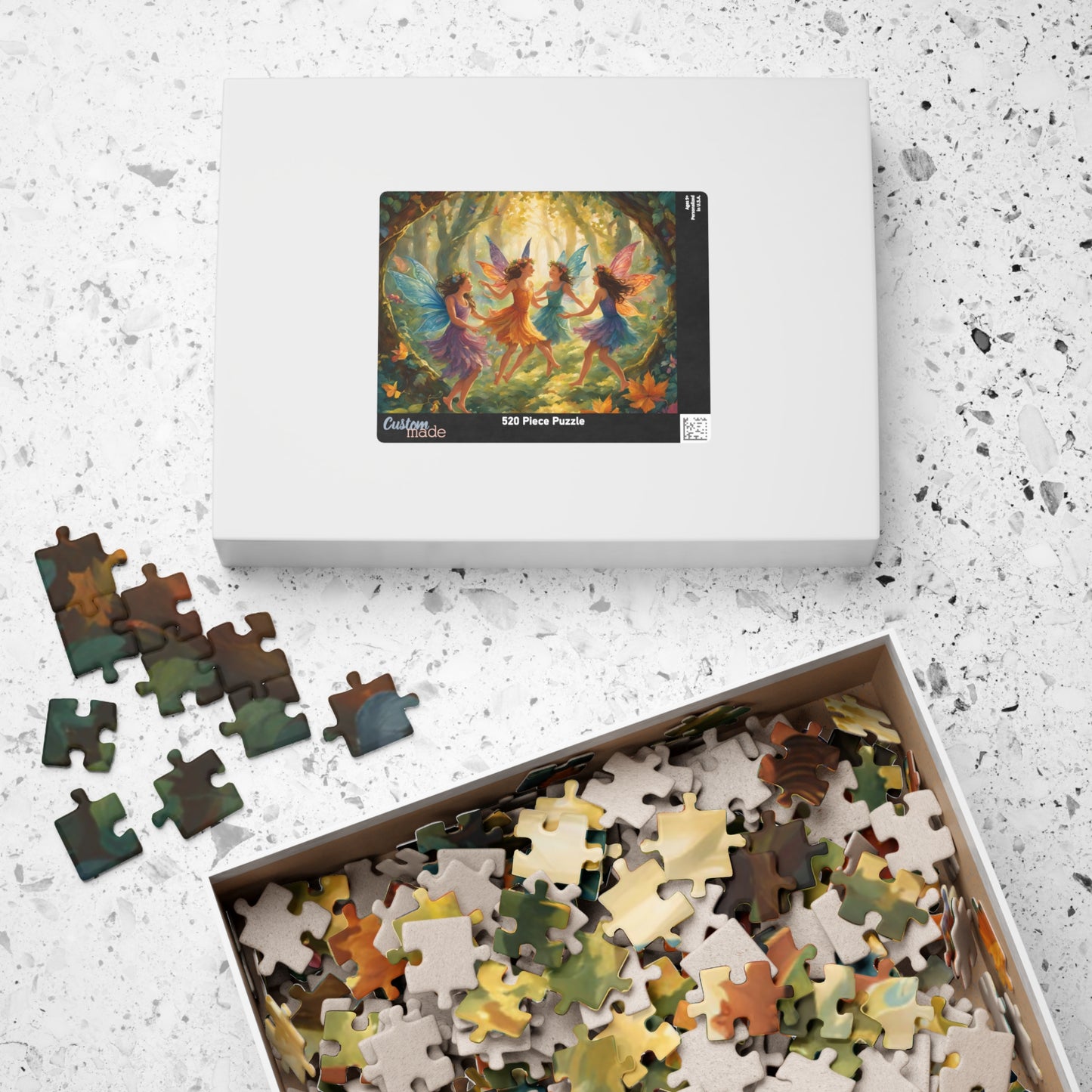 Enchanting Fairy Puzzle for Adults & Kids, 110-1014-Piece Jigsaw Fun, Perfect Gift for Family Game Night, Ideal for Relaxation