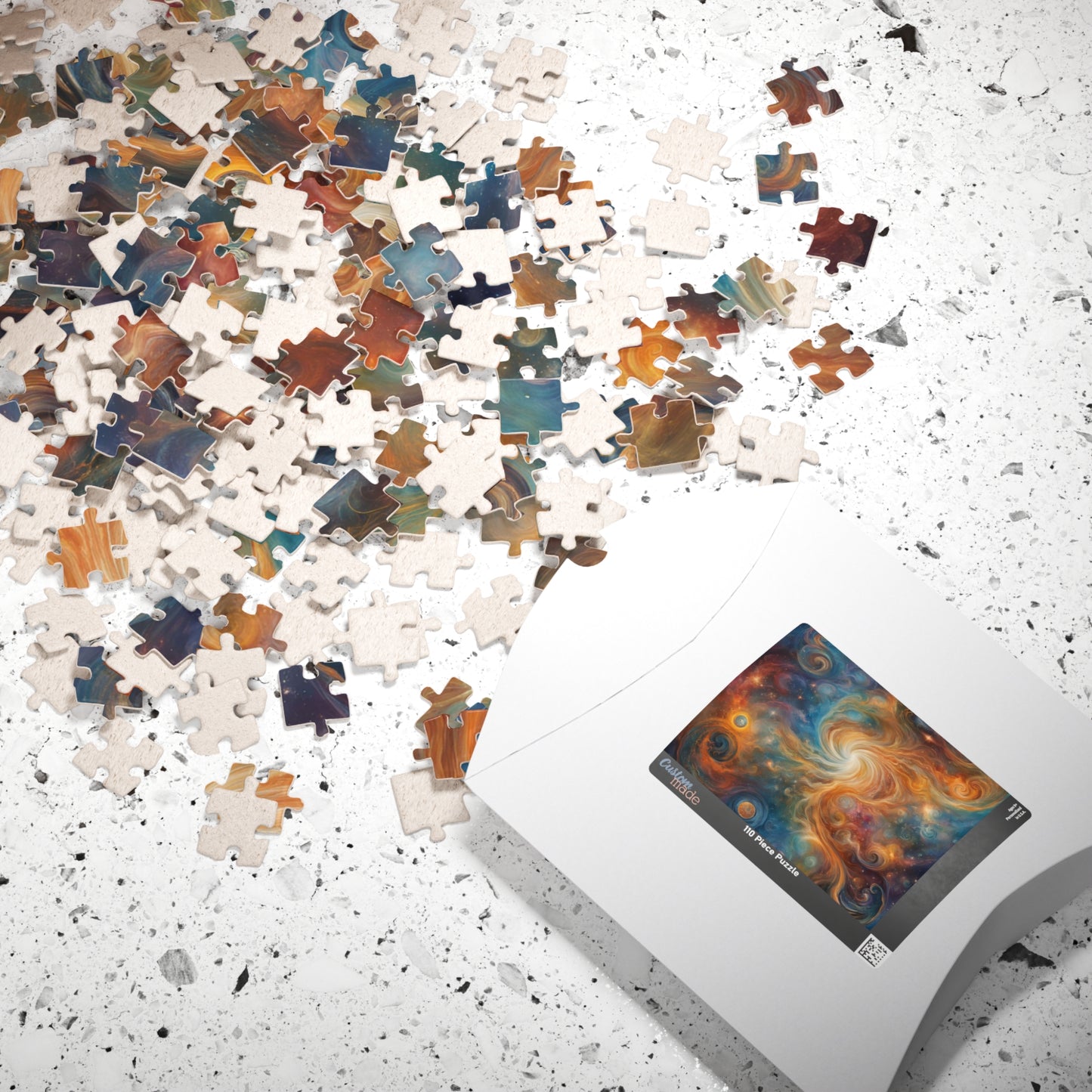 Celestial Mysteries Puzzle (110, 252, 520, 1014-piece), Celestial mysteries cosmic puzzle with stars, planets, and nebulae