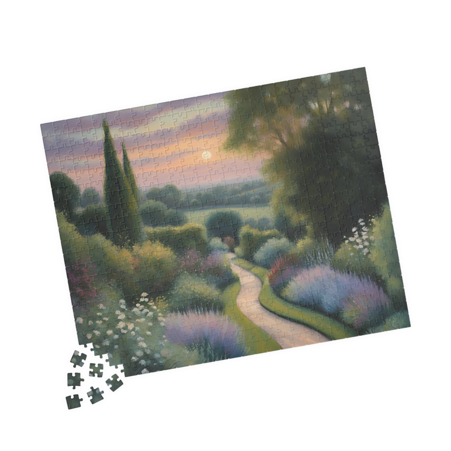 English Countryside Garden Jigsaw, 110 252 520 1014 Piece, Relaxing Hobby, Gift for Gardeners, Spring