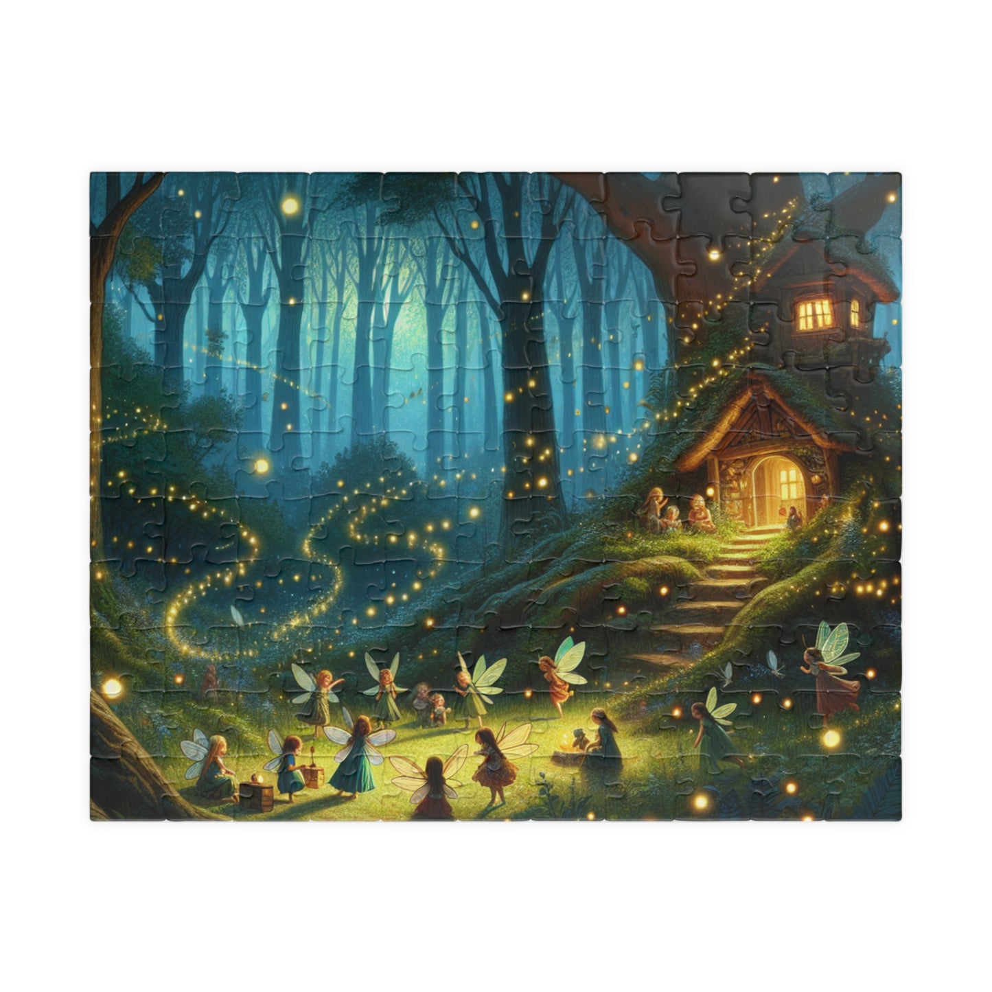 Enchanted Fairy Forest Jigsaw Puzzle