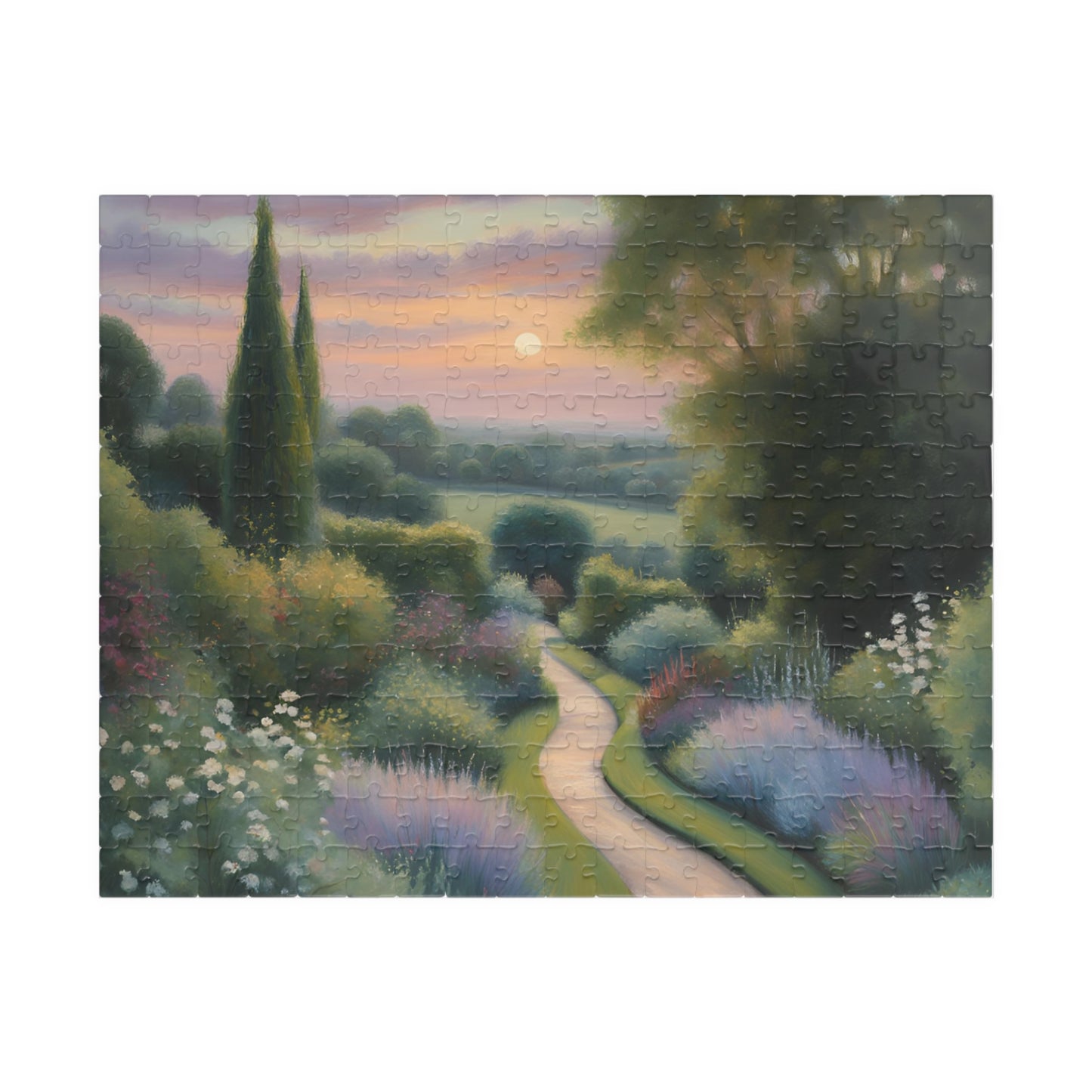 English Countryside Garden Jigsaw, 110 252 520 1014 Piece, Relaxing Hobby, Gift for Gardeners, Spring