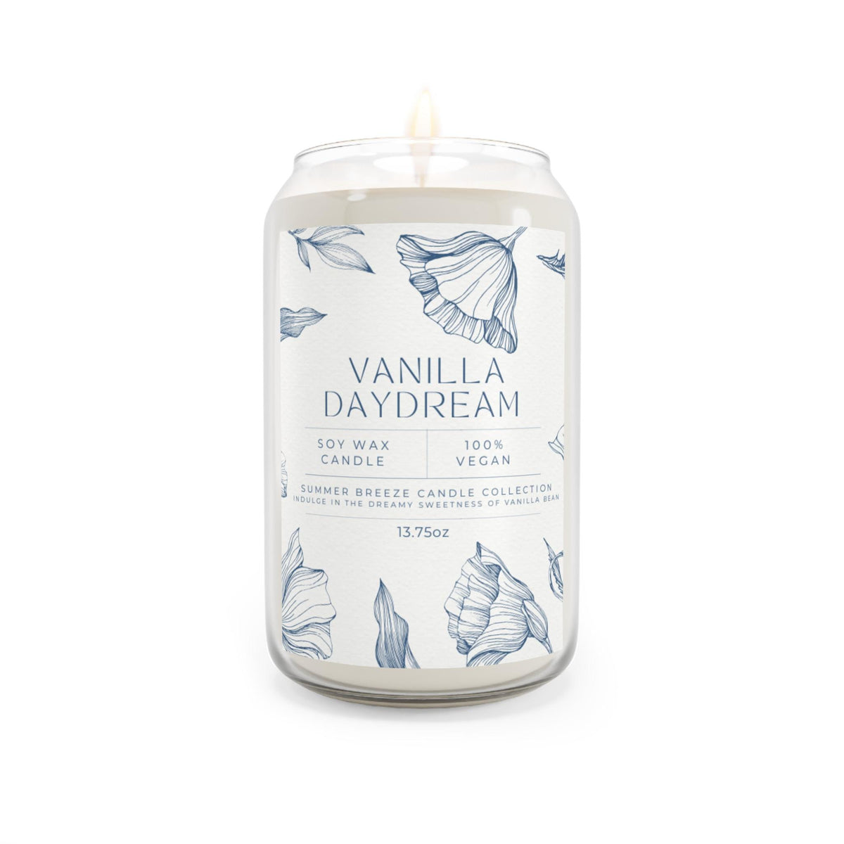 Summer Breeze Candle Collection | 13.75oz Soy Candles | Hand-Poured & Eco-Friendly, Perfect Candle Gifts
