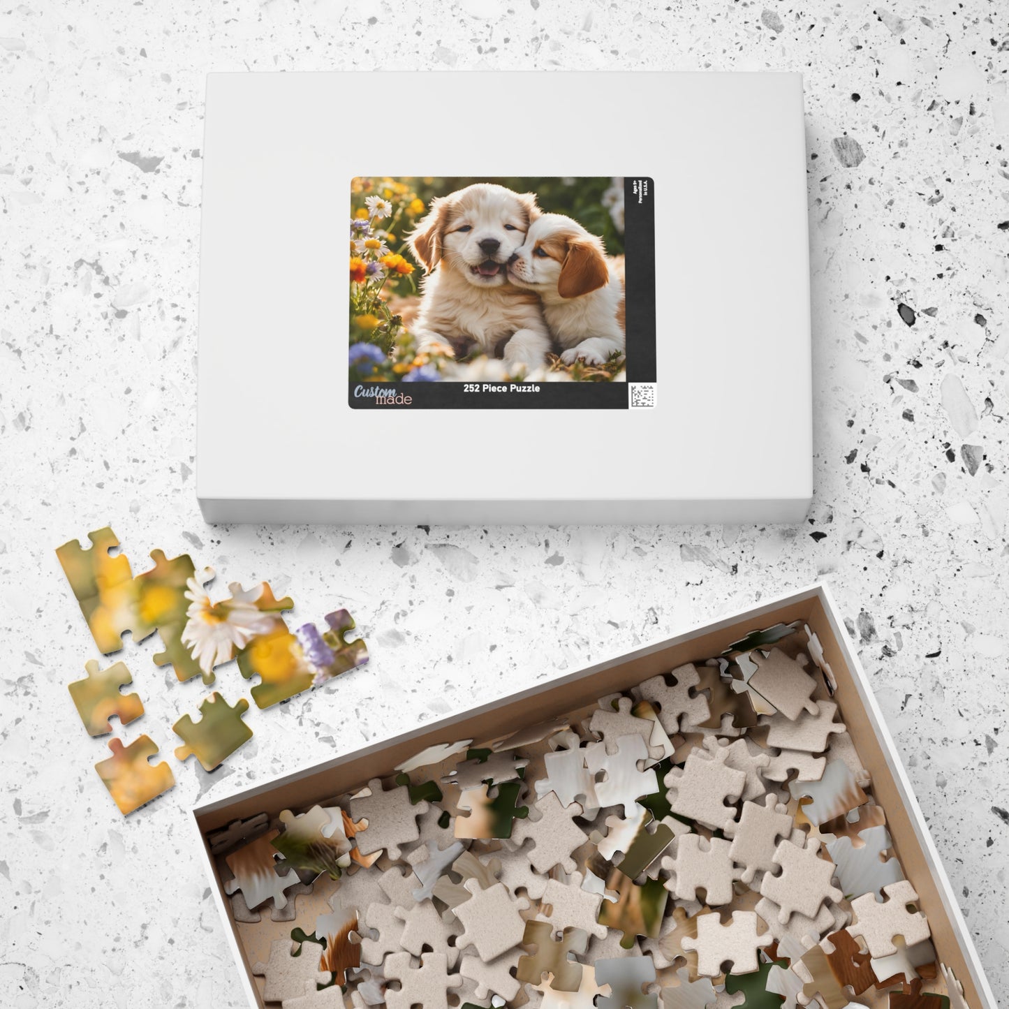 Puppy Snuggle Party: Playful Pups & Smiles Puzzle - Perfect Gift for Dog Lovers, Family Bonding, Cozy Nights, Birthday Presents, Holiday Fun