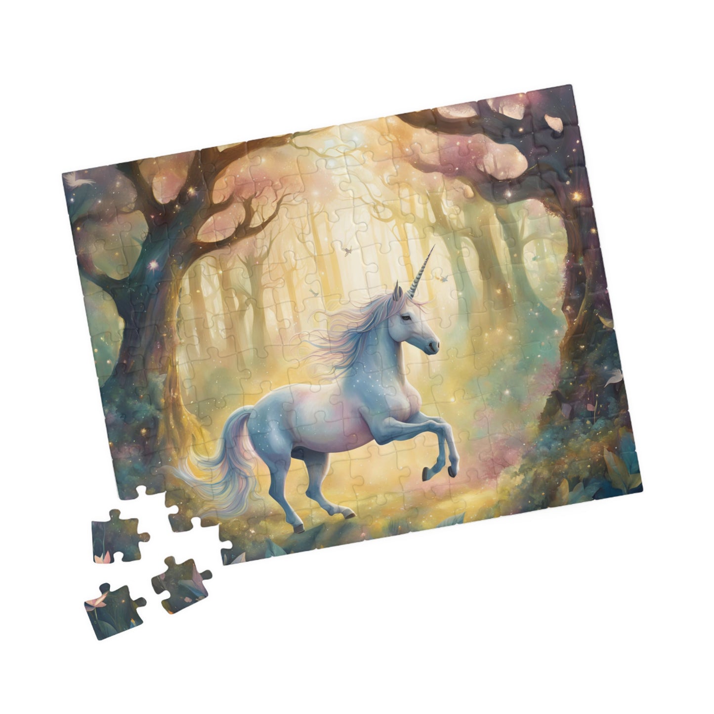 The Unicorns Enchanted Meadow Puzzle (110, 252, 520, 1014-piece)