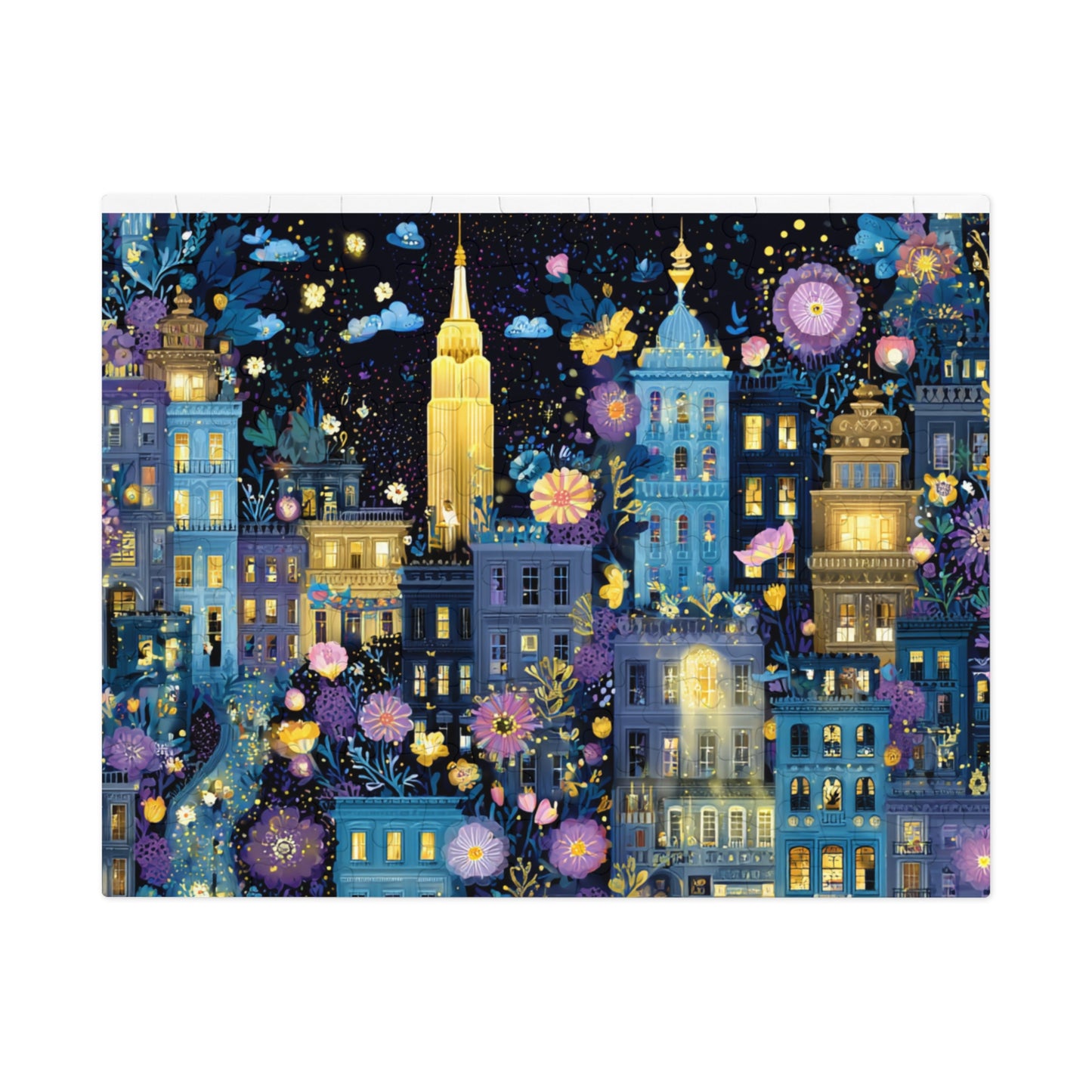 Whimsical New York City Puzzle – A Magical Adventure in the Big Apple-Puzzle with Tin