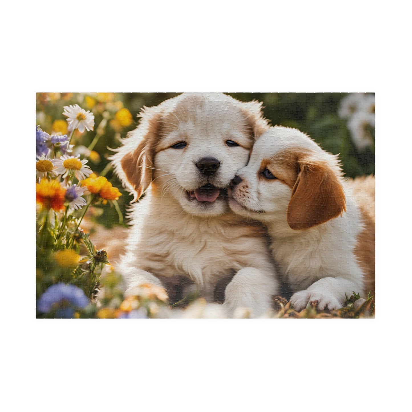 Puppy Snuggle Party: Playful Pups & Smiles Puzzle - Perfect Gift for Dog Lovers, Family Bonding, Cozy Nights, Birthday Presents, Holiday Fun