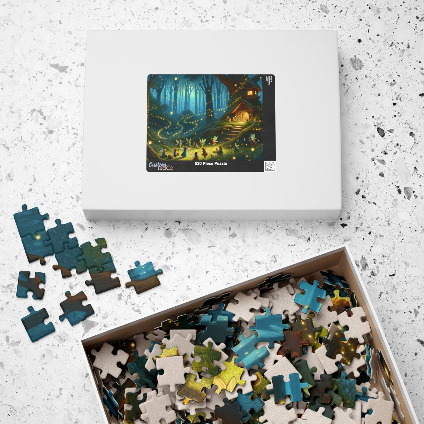 Enchanted Fairy Forest: A Magical Puzzle Adventure (110, 252, 520, 1014-Piece Jigsaw)