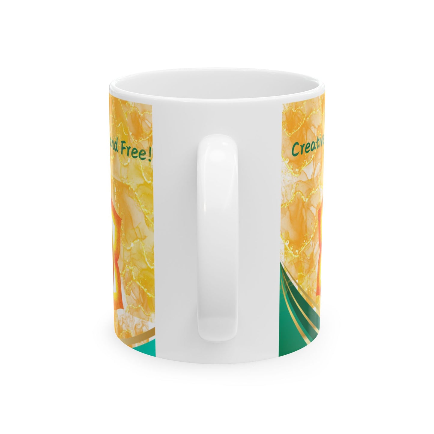 Sacral Chakra Mug, Ethereal Chakra Mug Collection, Creativity & Flow Coffee Mug,  11oz, 15oz, Spiritual Yoga Gift