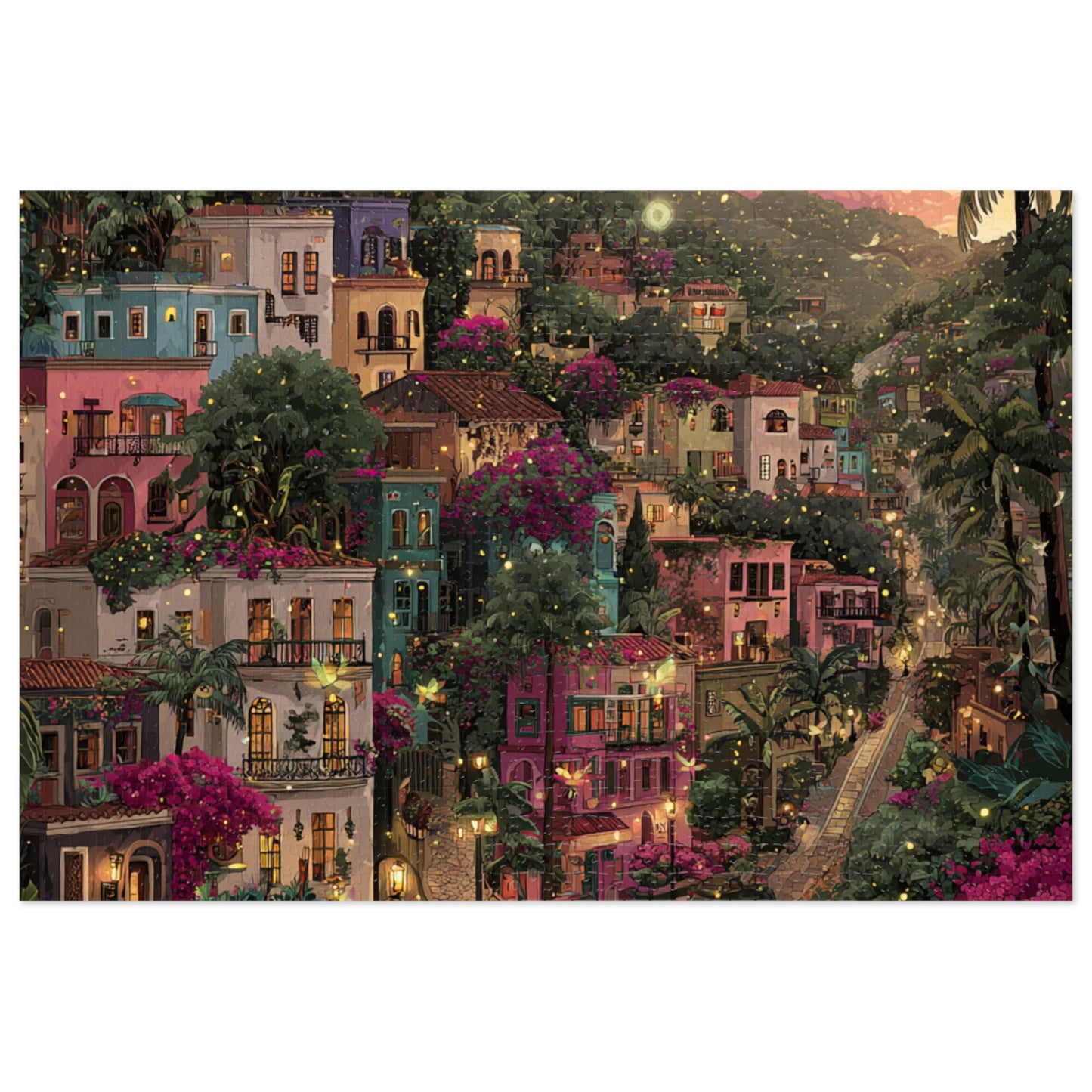 Los Angeles Hollywood Jigsaw Puzzlewith Tin – 500 Piece