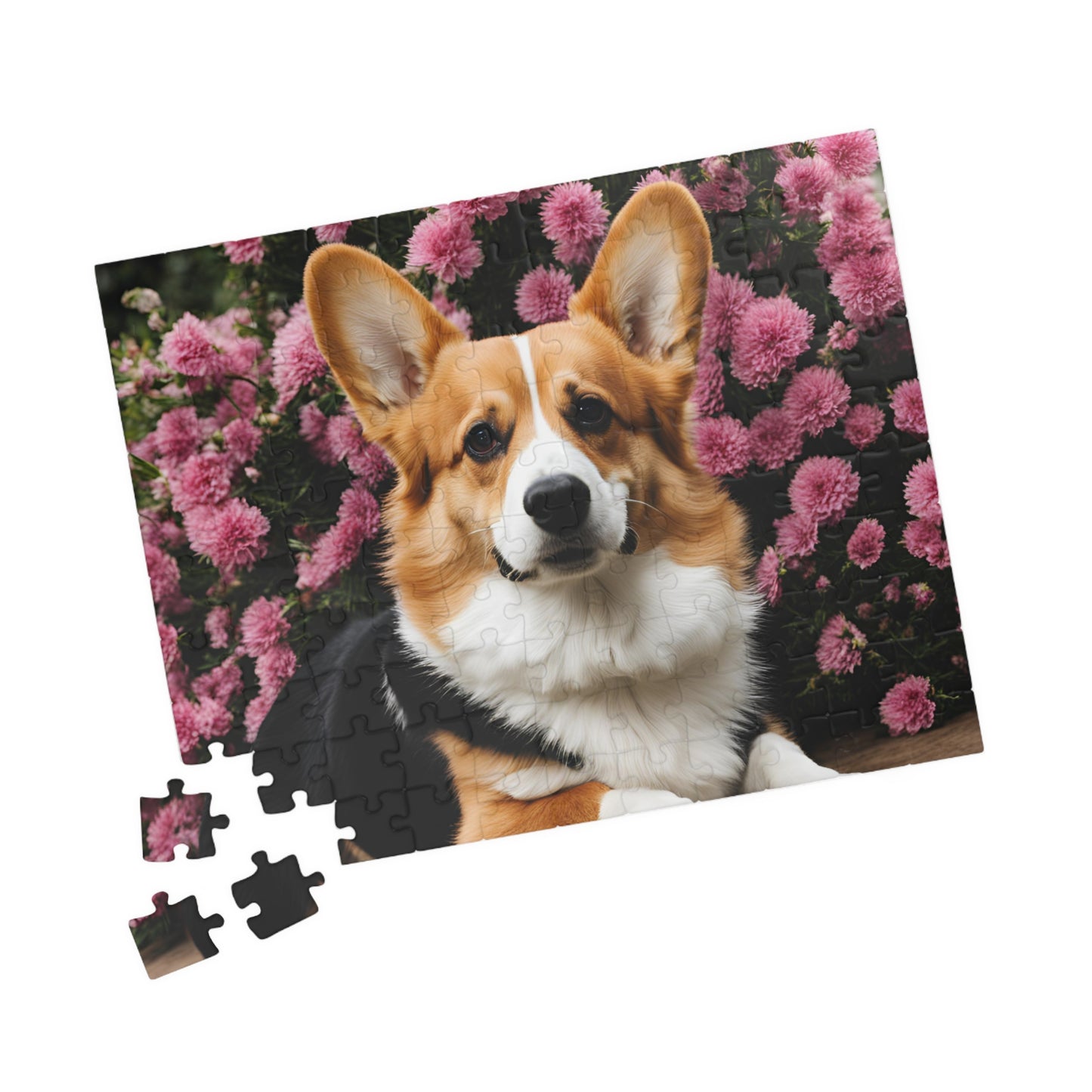 Corgi Puzzle - Relaxing Pet Jigsaw for Dog Lovers, Family Fun, Gift for Pet Owners, Art Puzzle, Home Decor