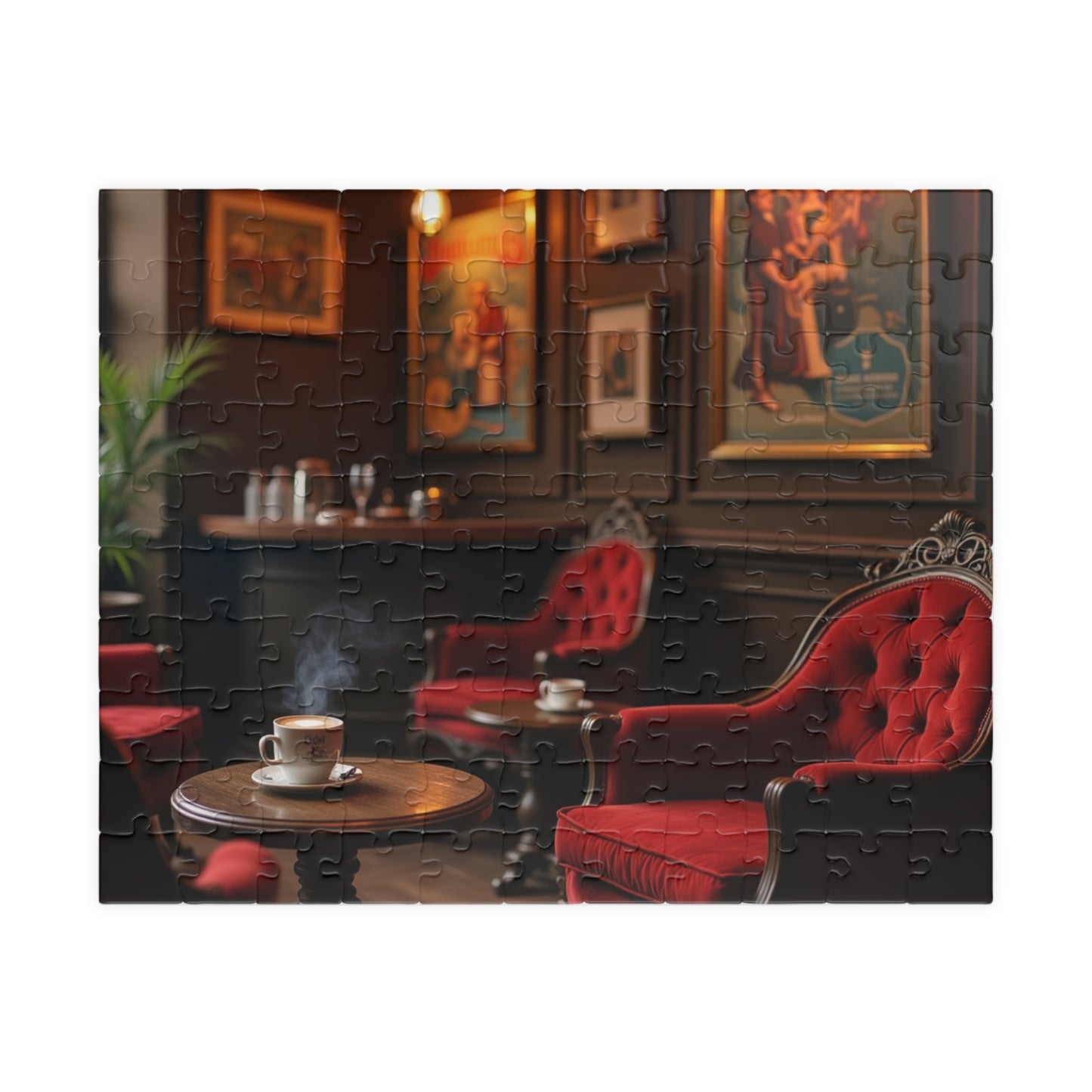 Cozy Coffee Jazz Bar Puzzle
