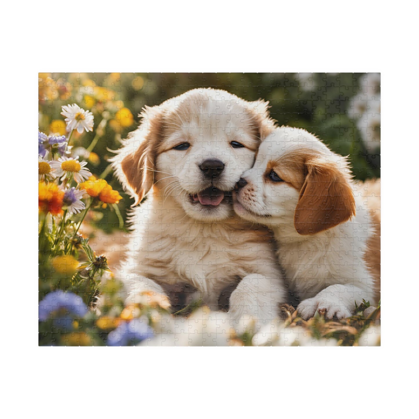 Puppy Snuggle Party: Playful Pups & Smiles Puzzle - Perfect Gift for Dog Lovers, Family Bonding, Cozy Nights, Birthday Presents, Holiday Fun