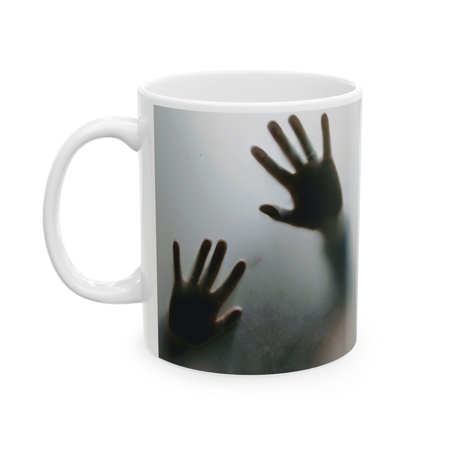 Trapped Souls Mug, Mystical Hands Mug, Spooky Ceramic Coffee & Tea Mug, Gothic Halloween Gift, 11oz and 15oz mugs