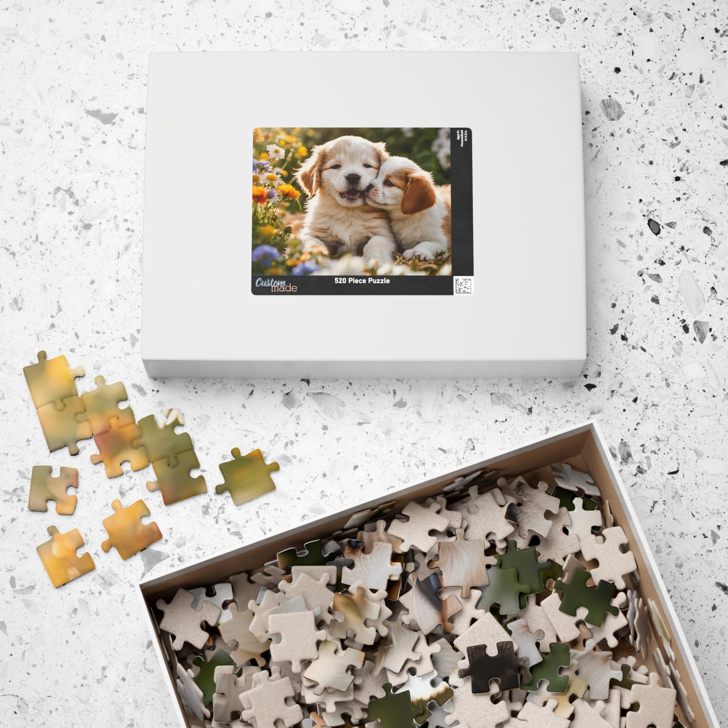 Puppy Snuggle Party: Playful Pups & Smiles Puzzle - Perfect Gift for Dog Lovers, Family Bonding, Cozy Nights, Birthday Presents, Holiday Fun