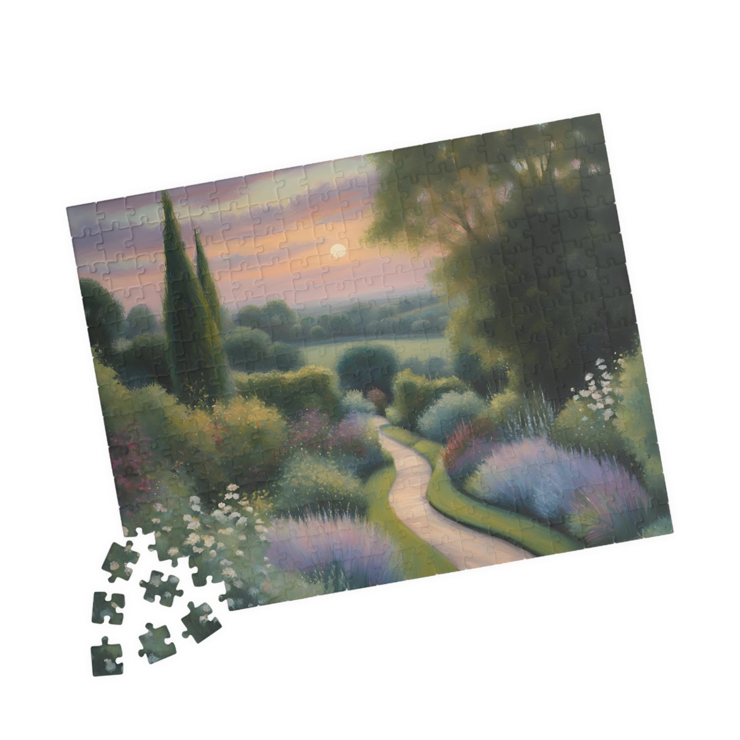 English Countryside Garden Jigsaw, 110 252 520 1014 Piece, Relaxing Hobby, Gift for Gardeners, Spring