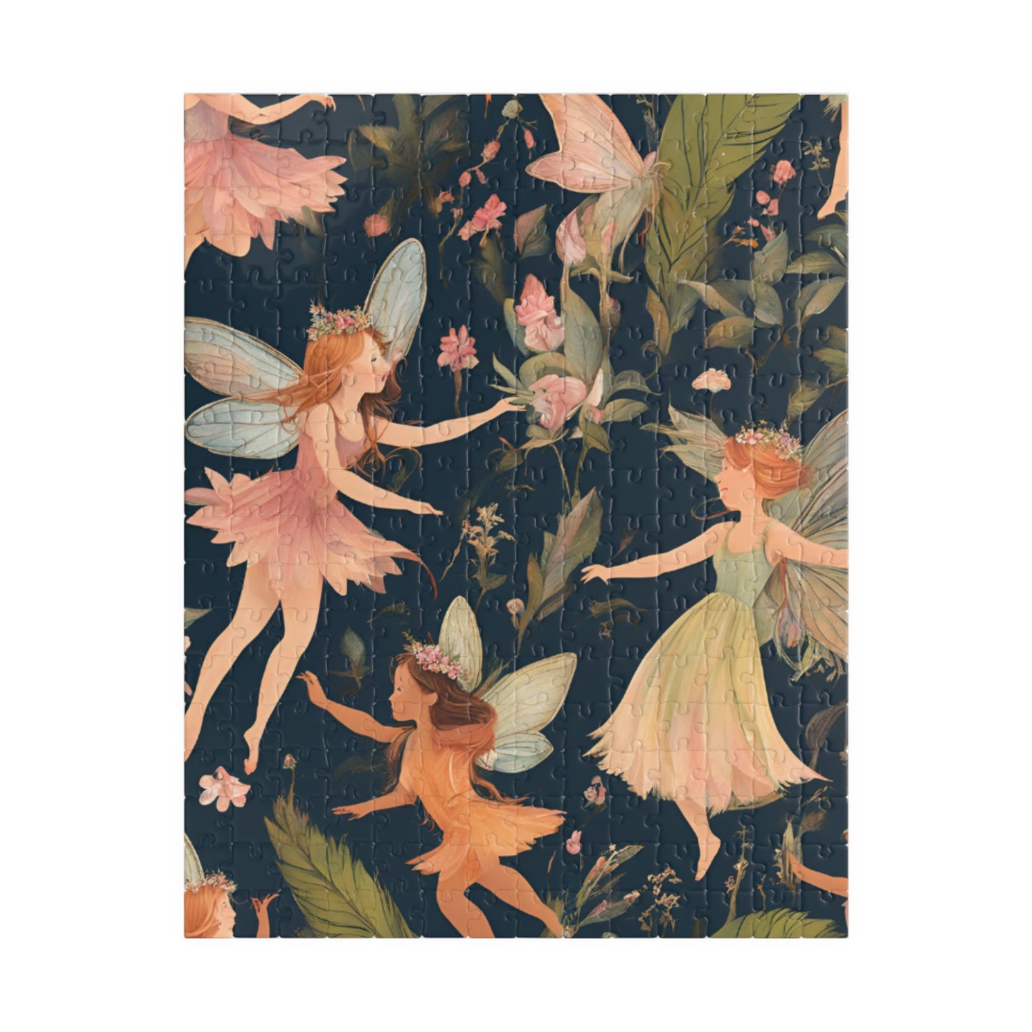 Midnight Fairy Party Puzzle - 110, 252, 520, 1014-piece | Magical Gift for Kids & Adults, Nature Lover Decor, Family Activity