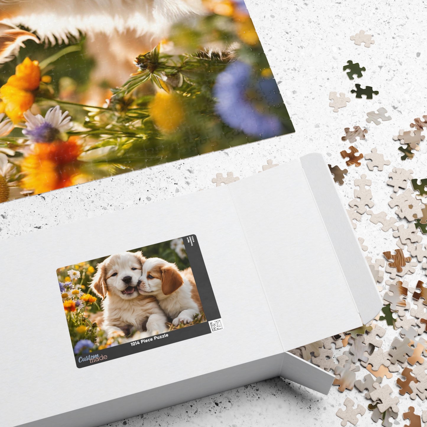 Puppy Snuggle Party: Playful Pups & Smiles Puzzle - Perfect Gift for Dog Lovers, Family Bonding, Cozy Nights, Birthday Presents, Holiday Fun