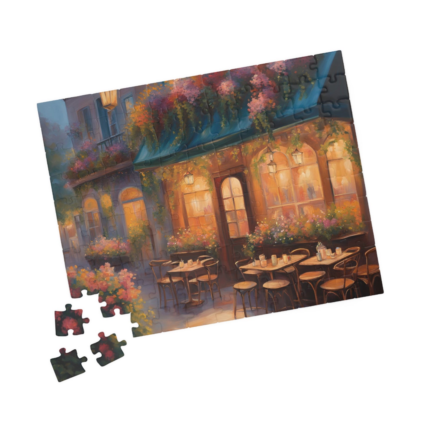The Welcoming Brew Café Puzzle (110, 252, 520, 1014-piece)