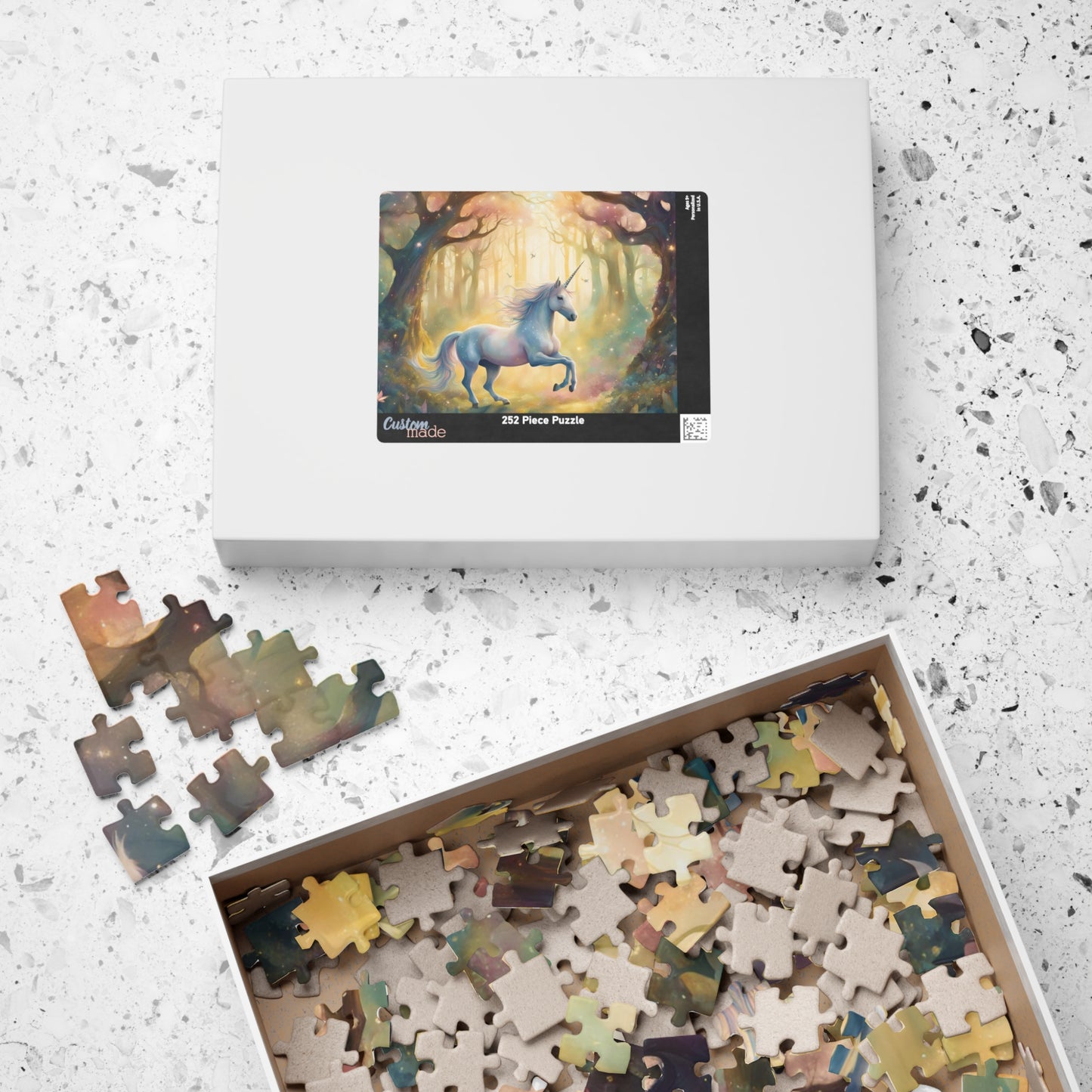 The Unicorns Enchanted Meadow Puzzle (110, 252, 520, 1014-piece)
