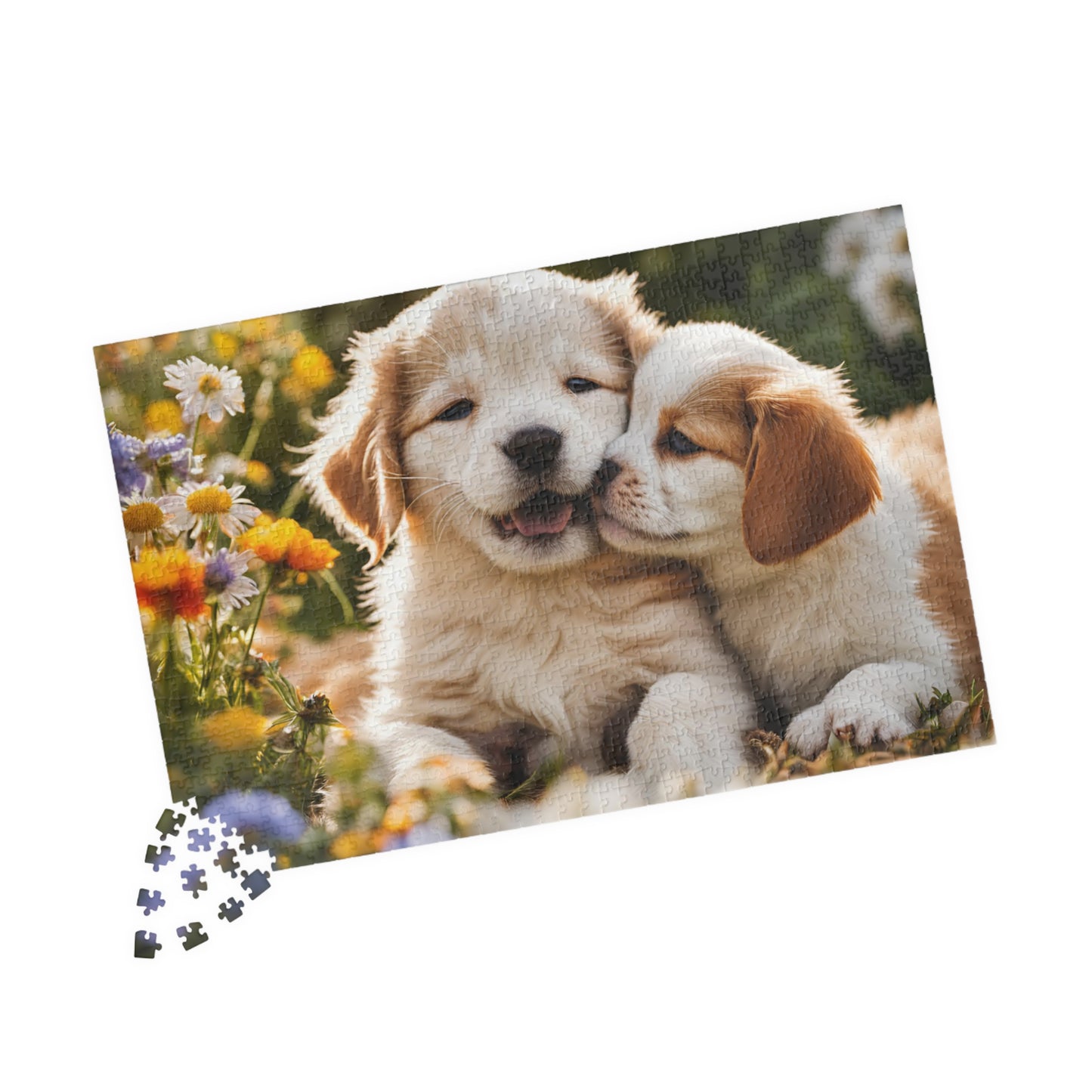 Puppy Snuggle Party: Playful Pups & Smiles Puzzle - Perfect Gift for Dog Lovers, Family Bonding, Cozy Nights, Birthday Presents, Holiday Fun