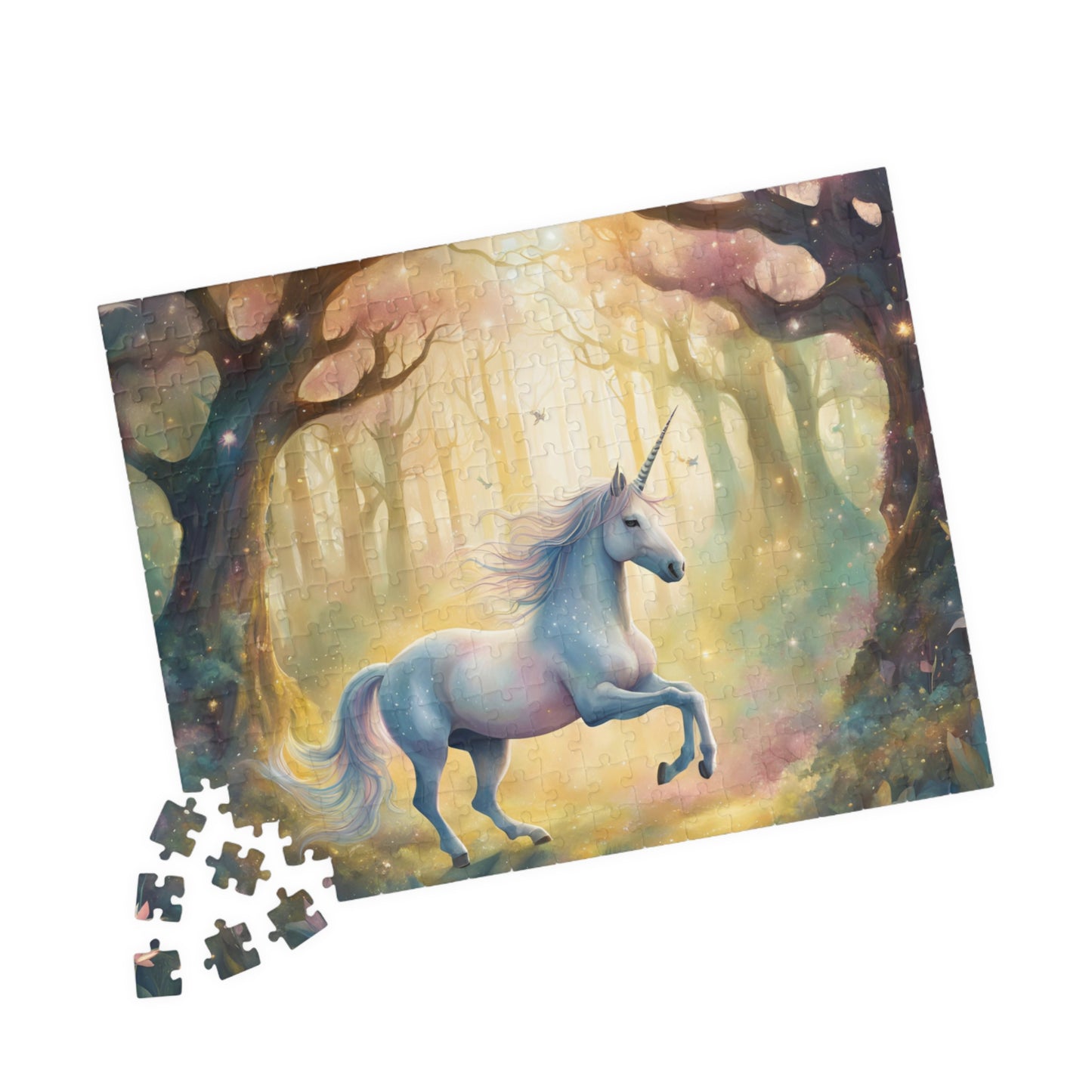 The Unicorns Enchanted Meadow Puzzle (110, 252, 520, 1014-piece)