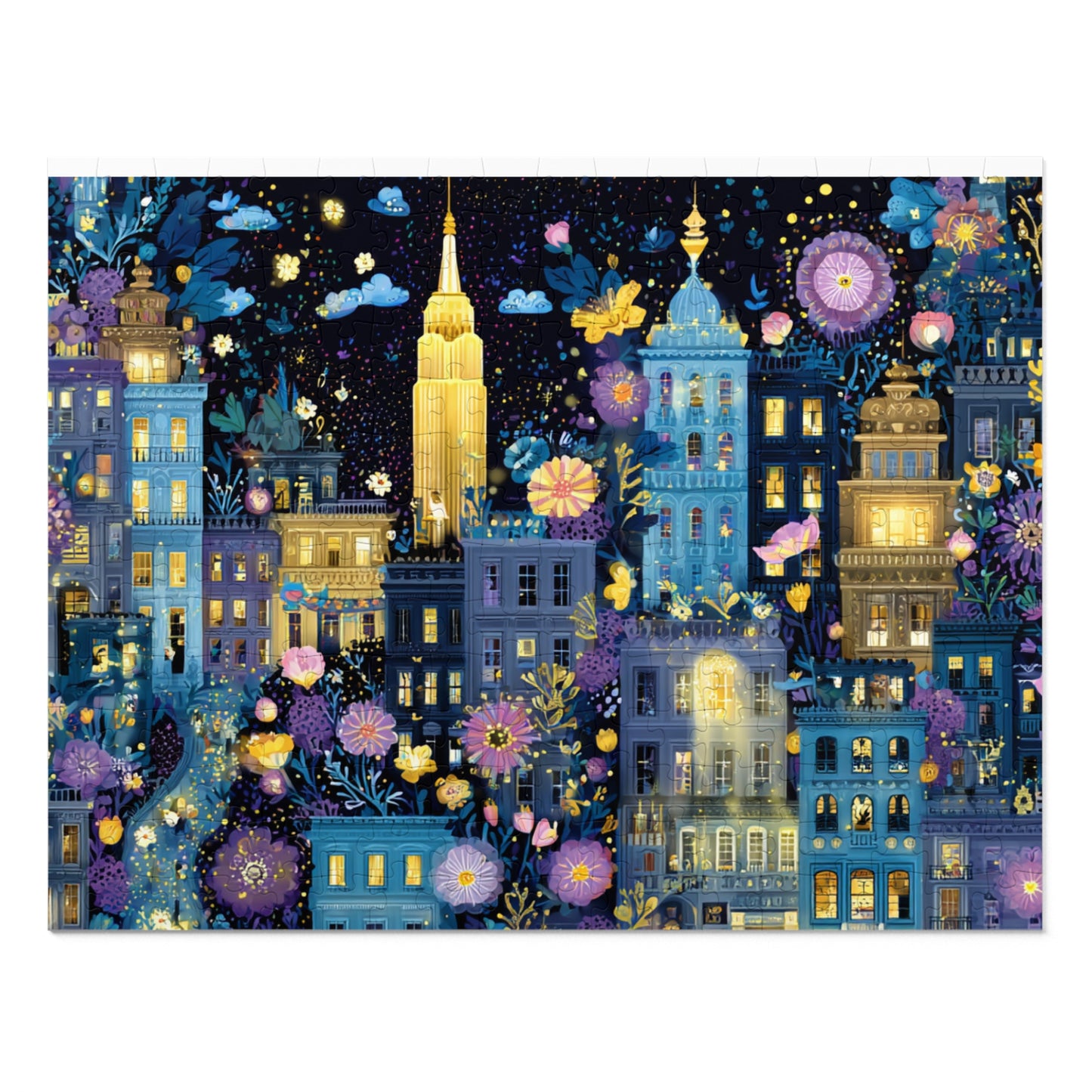 Whimsical New York City Puzzle – A Magical Adventure in the Big Apple-Puzzle with Tin