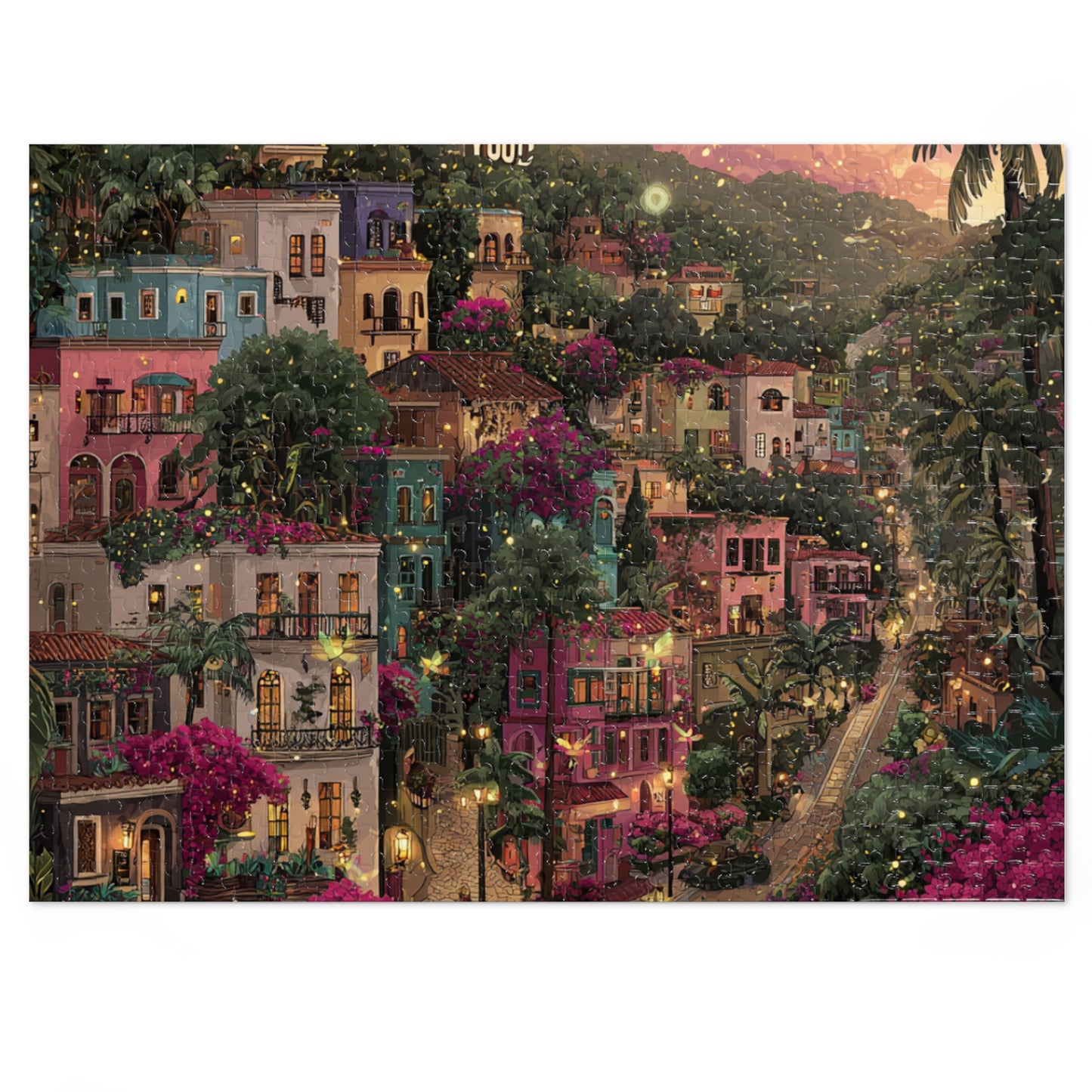 Los Angeles Hollywood Jigsaw Puzzlewith Tin – 500 Piece