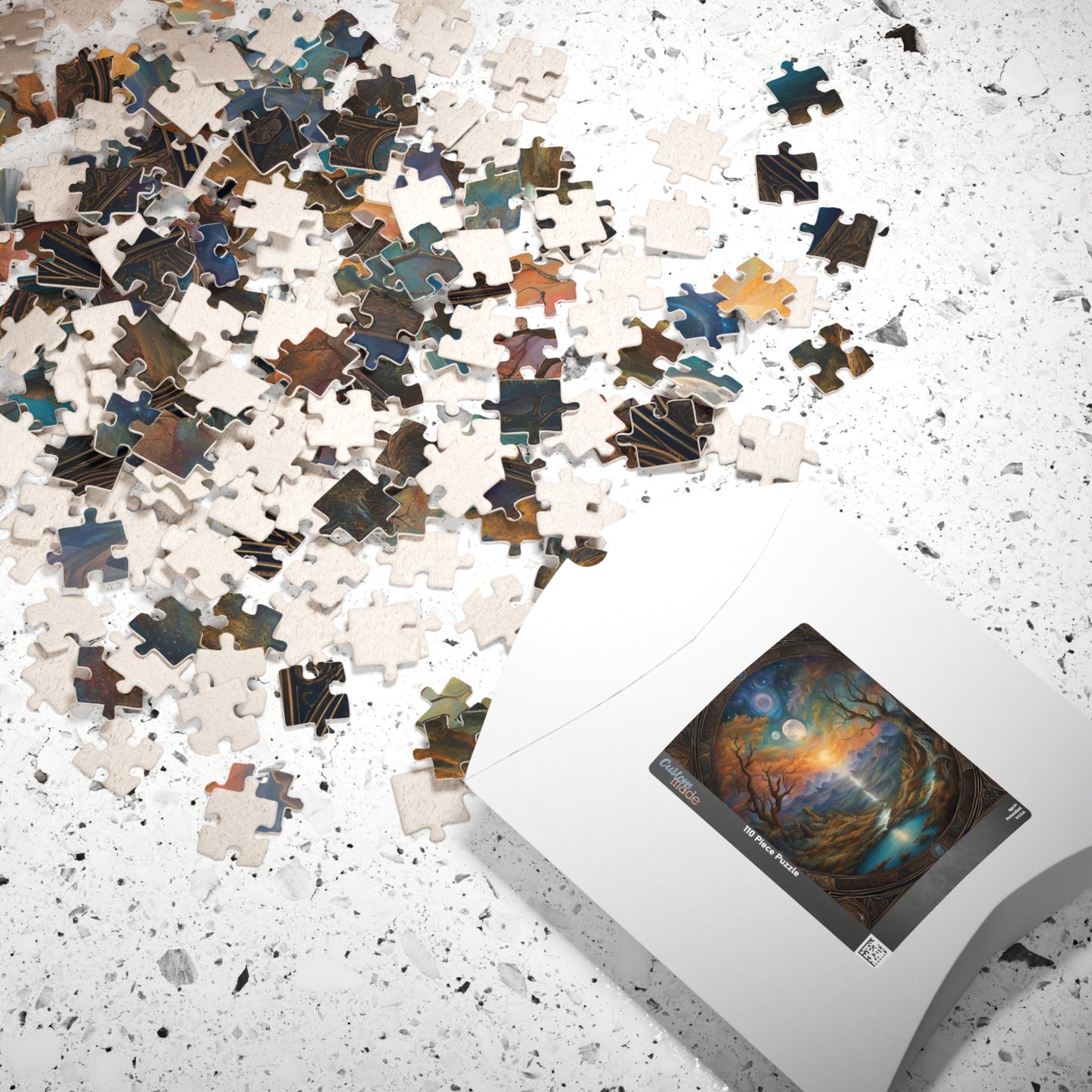 Secrets of the Hidden Realm Puzzle, 110/252/520/1014-piece Jigsaw, Enchanted mystical artwork puzzle