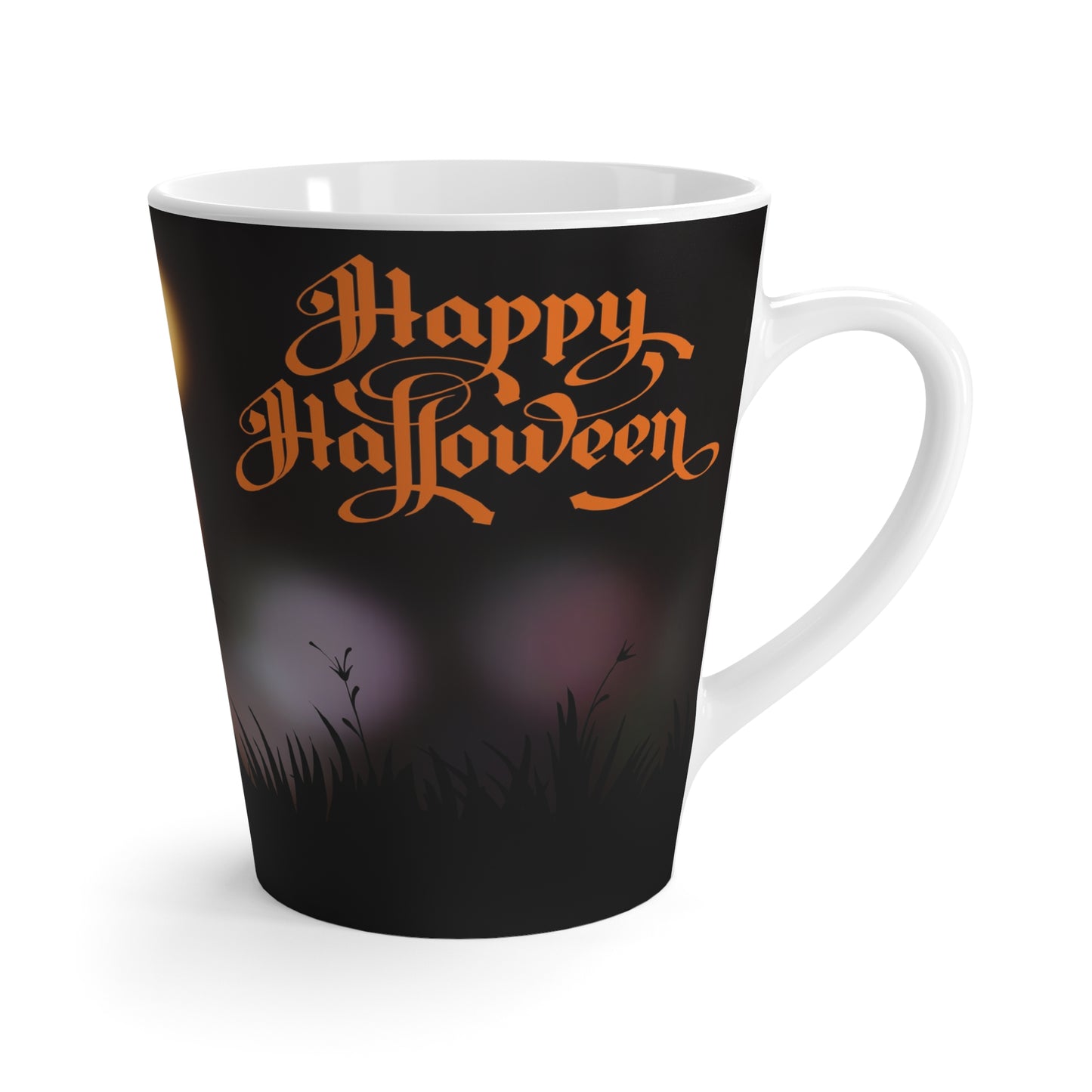 Halloween Pumpkin Latte Mug – Spooky Jack-O'-Lantern Coffee Cup
