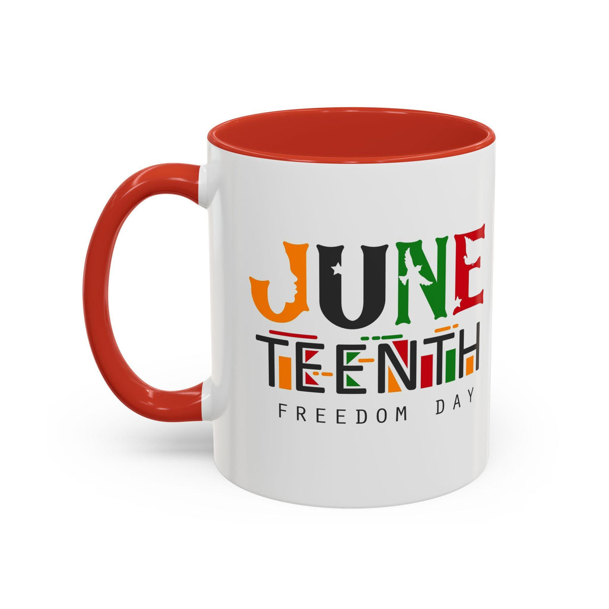 Juneteenth Coffee Mug, Colorful African American Celebration Cup, Black History Month Gift, Freedom Drinkware, Emancipation Day Present,
