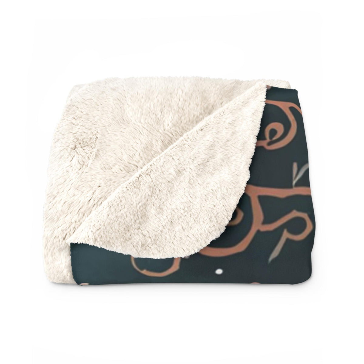 Whimsical Owl Sherpa Fleece Blanket | Cozy Winter Throw | Soft Owl Blanket Gift | Snowflake & Pine Tree Decor | Warm Plush Throw