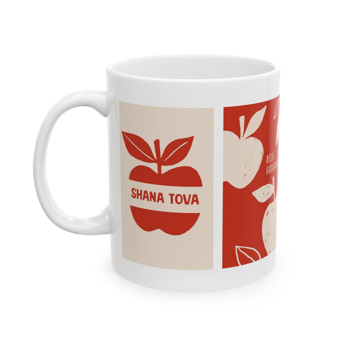 Shana Tova Mug, Rosh Hashanah Coffee Cup, Jewish Holiday Tea Mug, Sweet New Year Gift, Festive High Holidays Mug, 11 oz and 15 oz