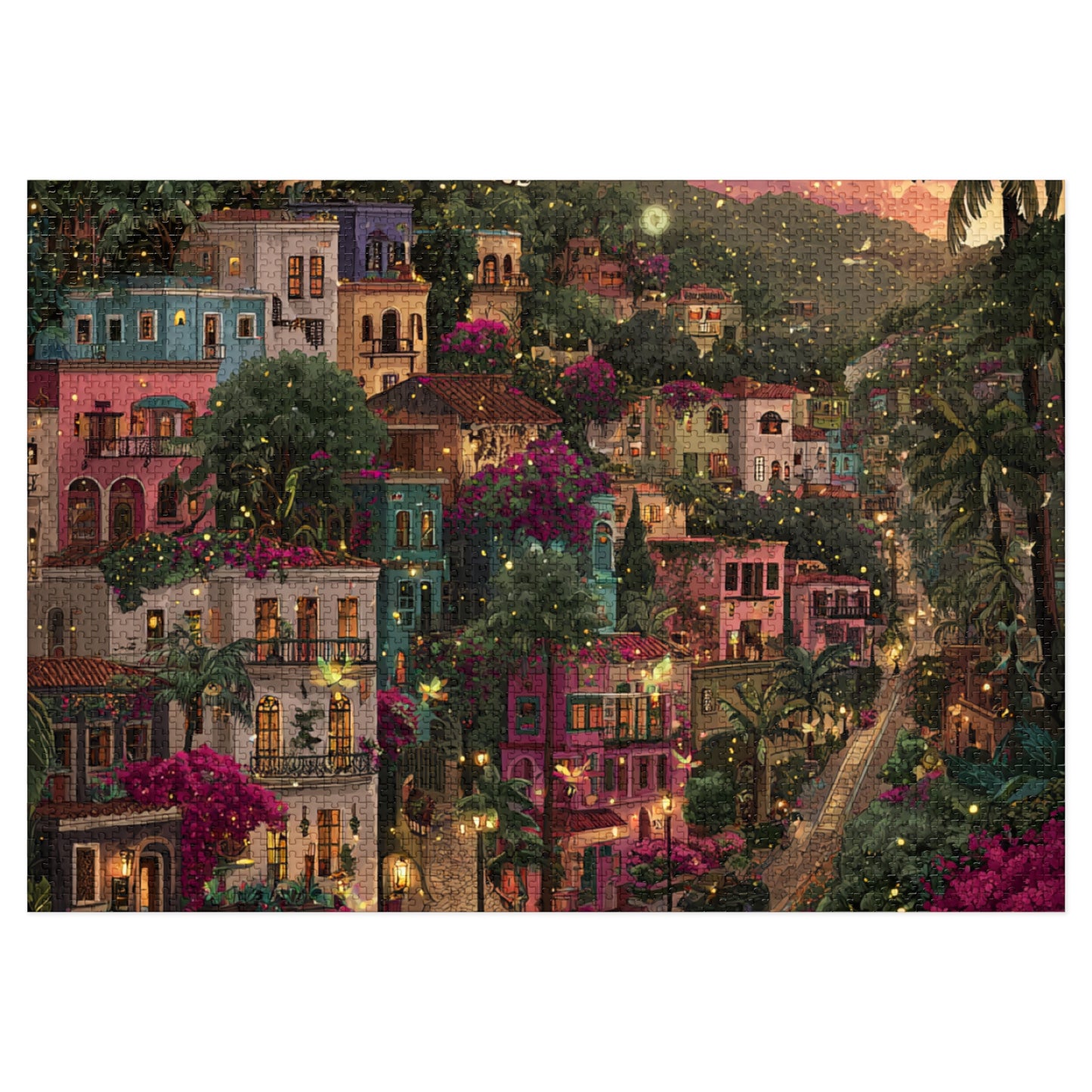 Los Angeles Hollywood Jigsaw Puzzlewith Tin – 500 Piece